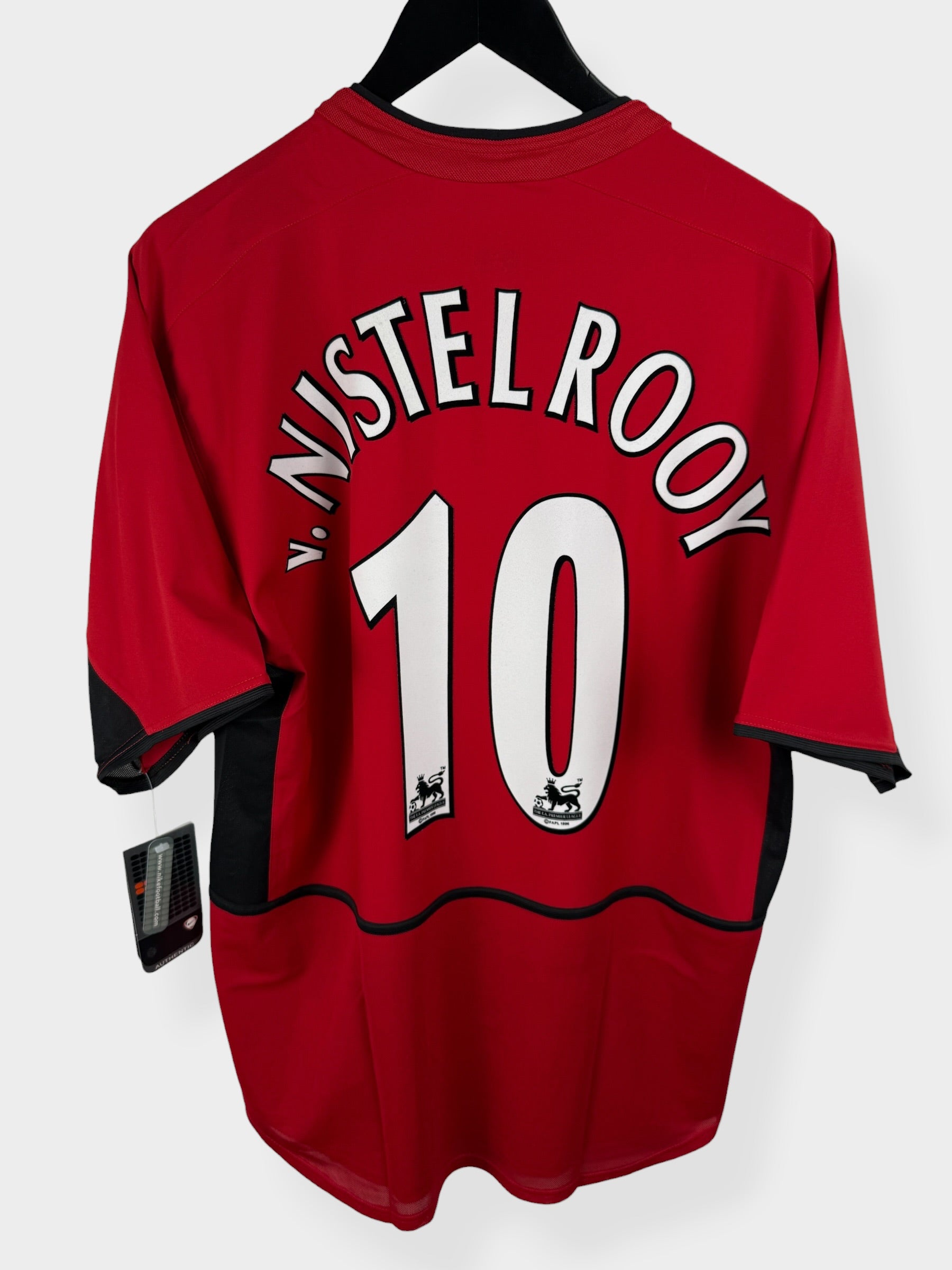 2002-04 MANCHESTER UNITED HEIMTRIKOT V. NISTELROOY #10 L