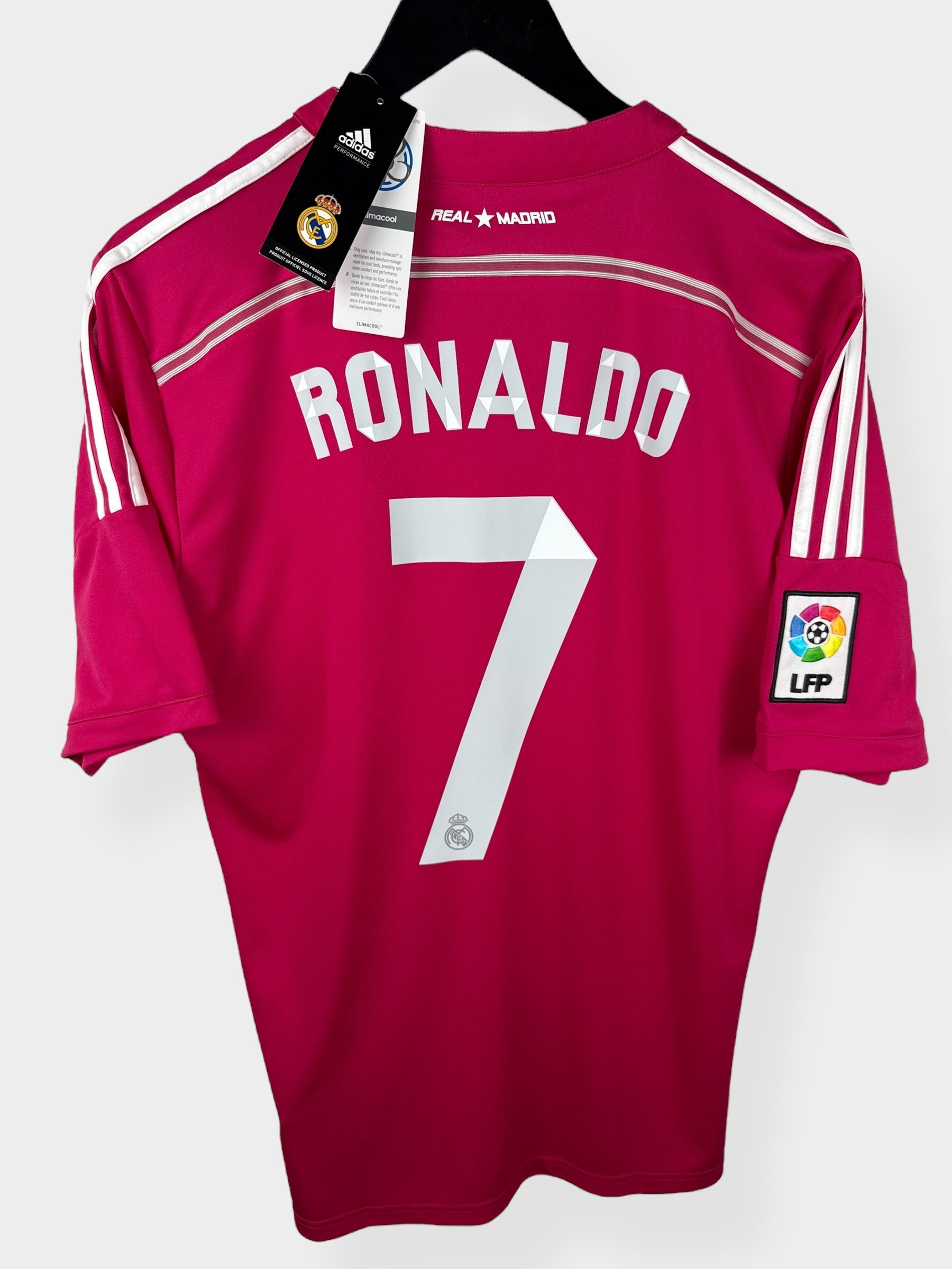 2014-15 REAL MADRID AWAY SHIRT RONALDO #7 M - Authentic Football Club