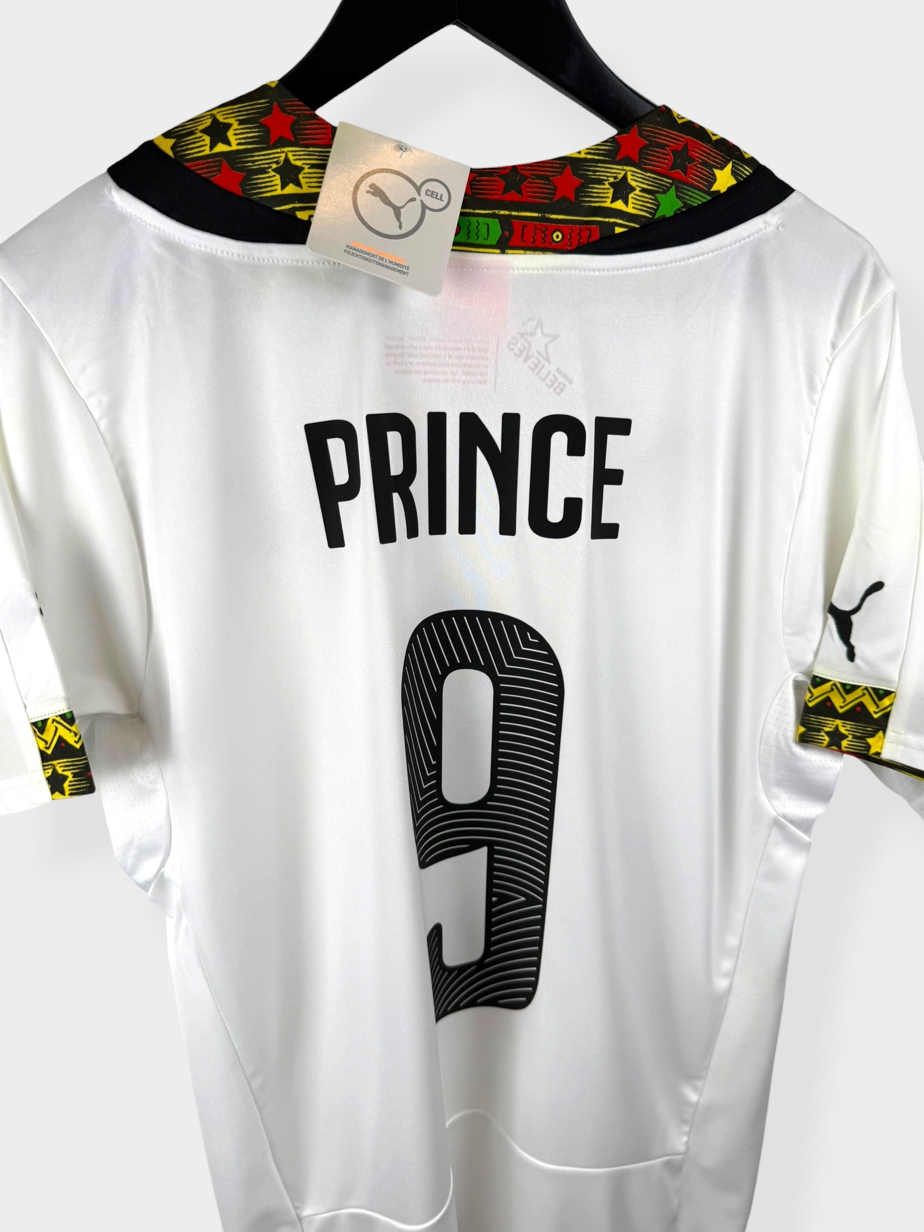 2014-15 GHANA HOME SHIRT BOATENG #9 M
