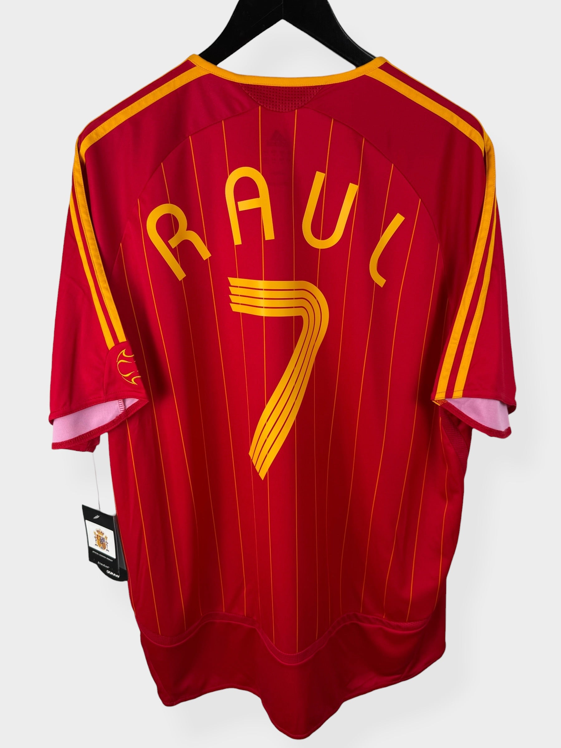 MAILLOT DOMICILE ESPAGNE 2006-08 RAUL #7 XL