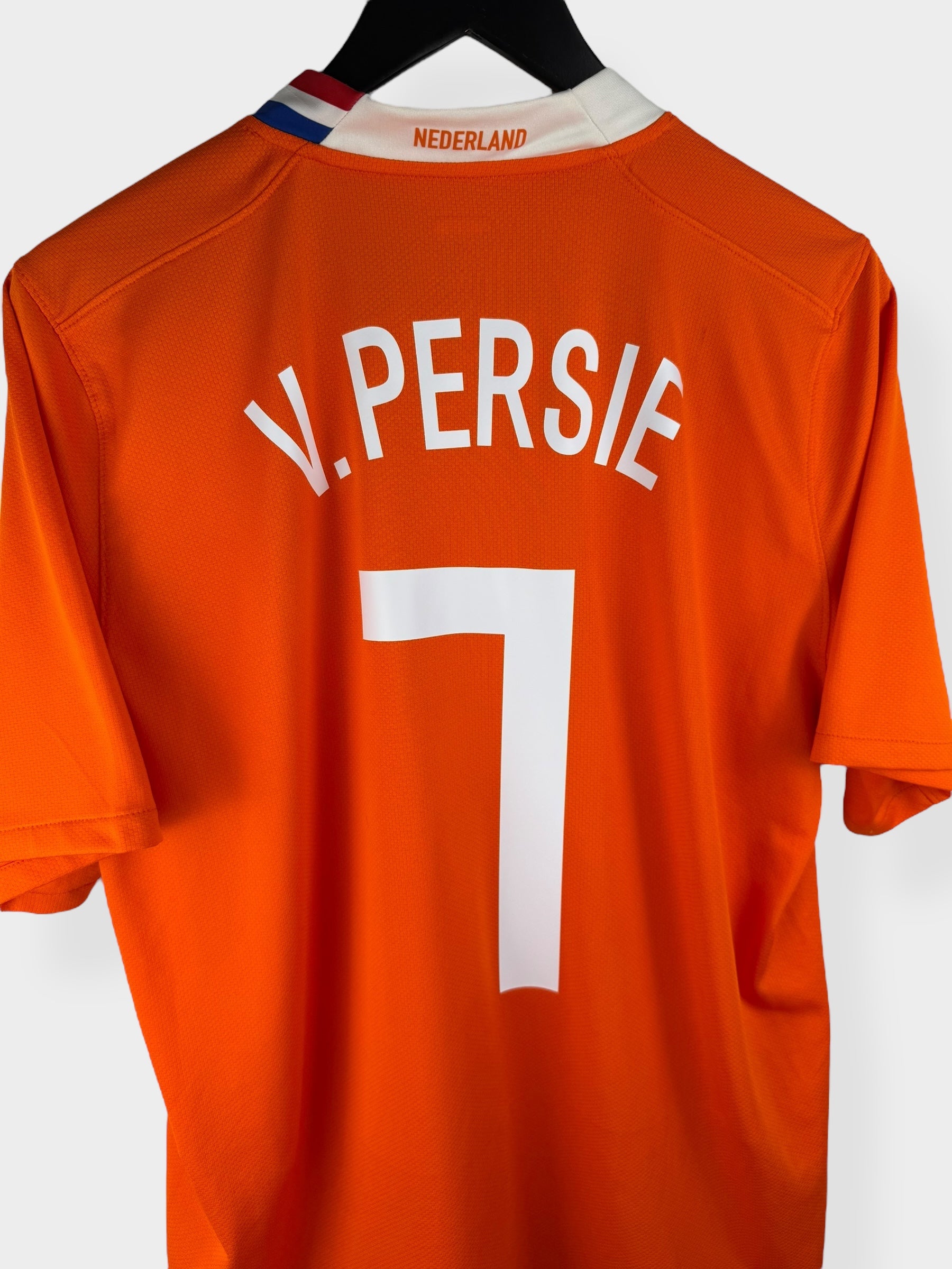 2008-10 NETHERLANDS HOME SHIRT V. PERSIE #7 L