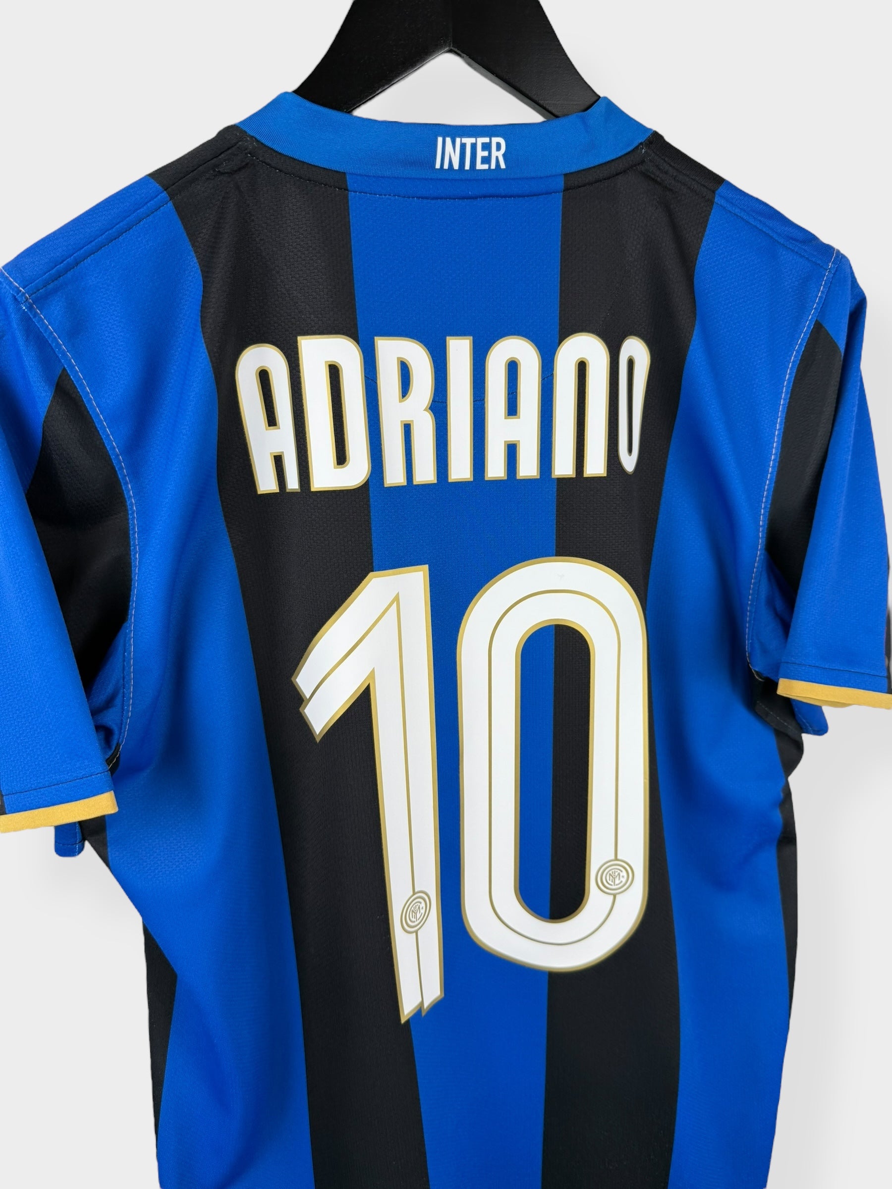 2008-09 INTER MILAN THUISSHIRT ADRIANO #10 S