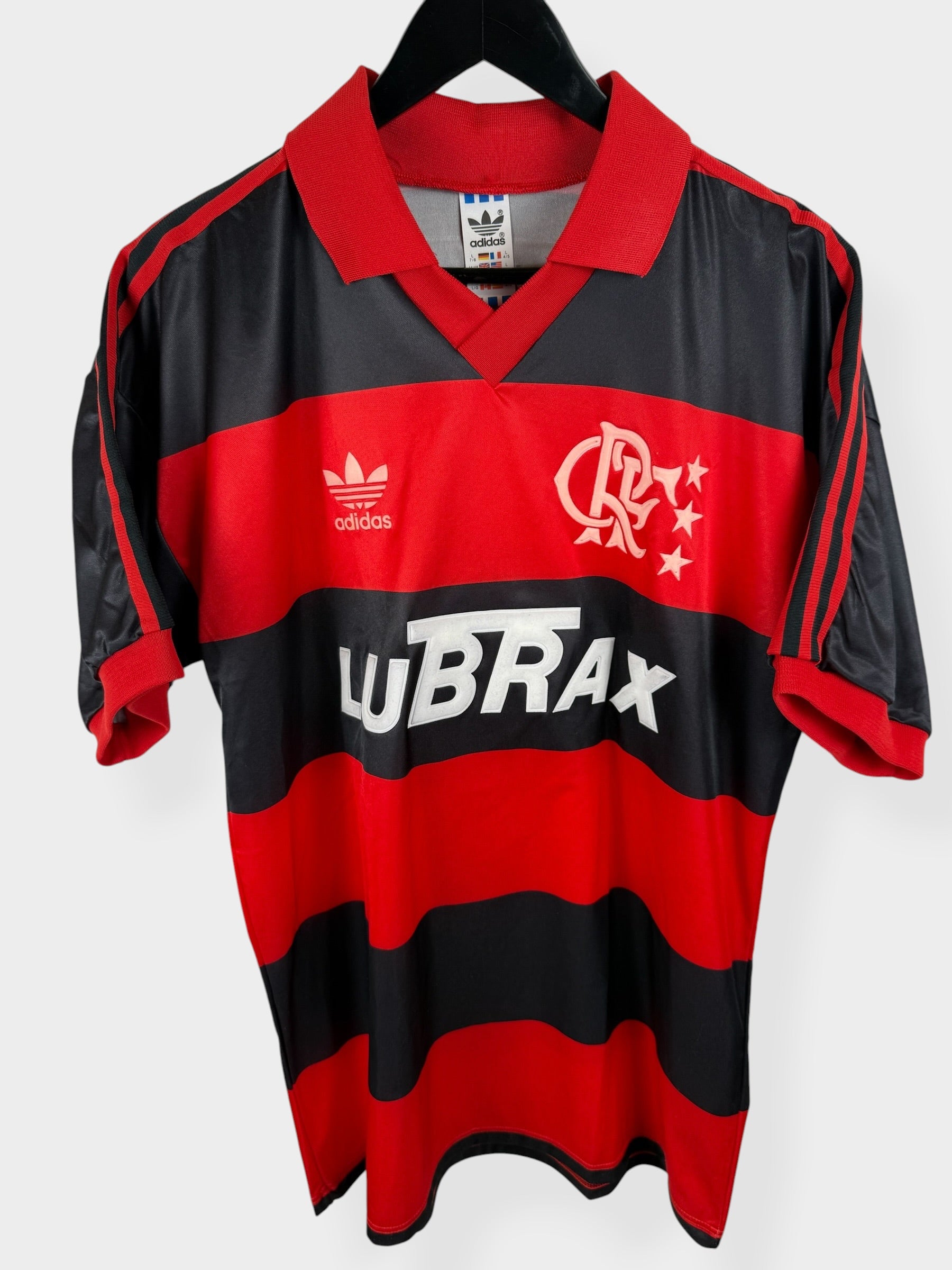 1990-92 FLAMENGO HOME SHIRT L