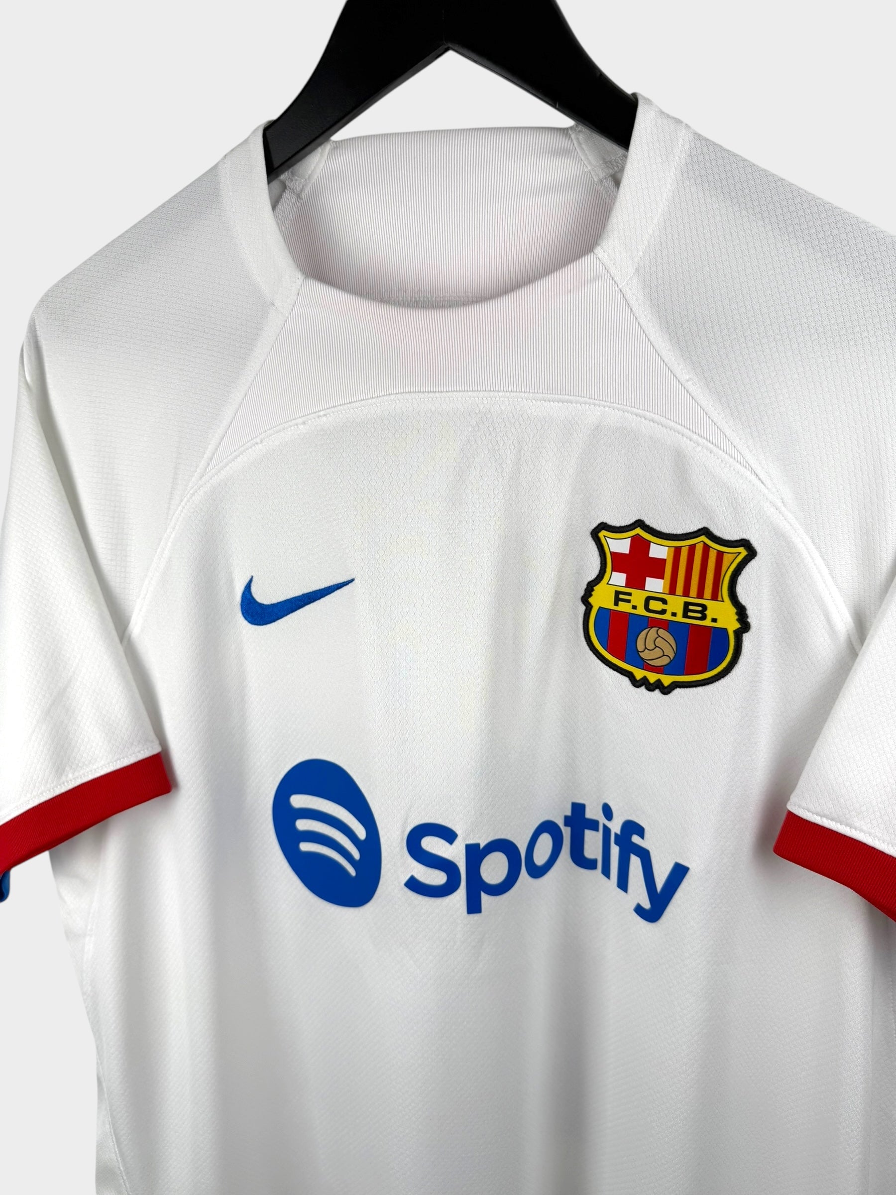 2023-24 BARCELONA AWAY SHIRT LAMINE YAMAL #27 L