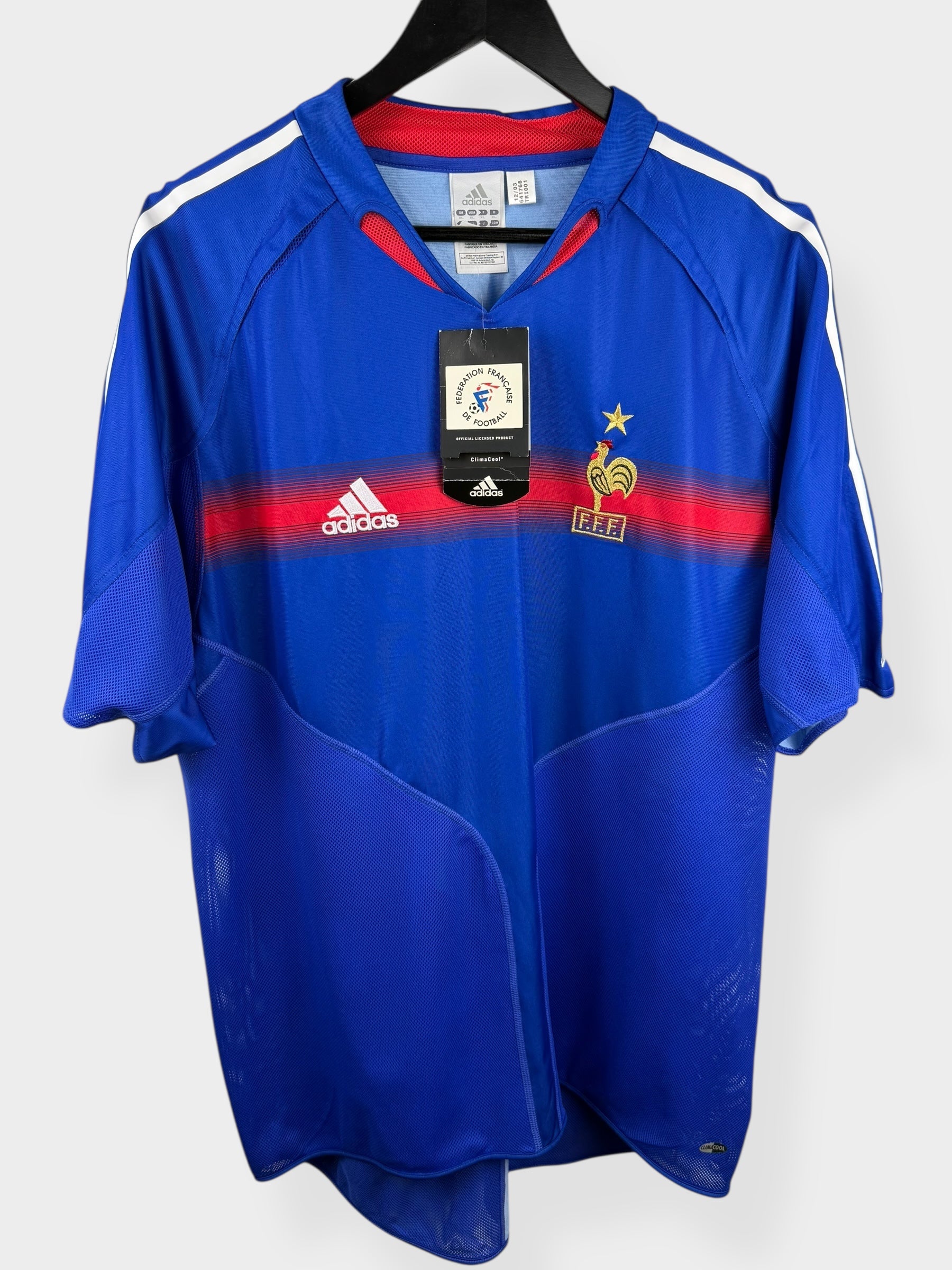 2004-06 FRANCE HOME SHIRT XL