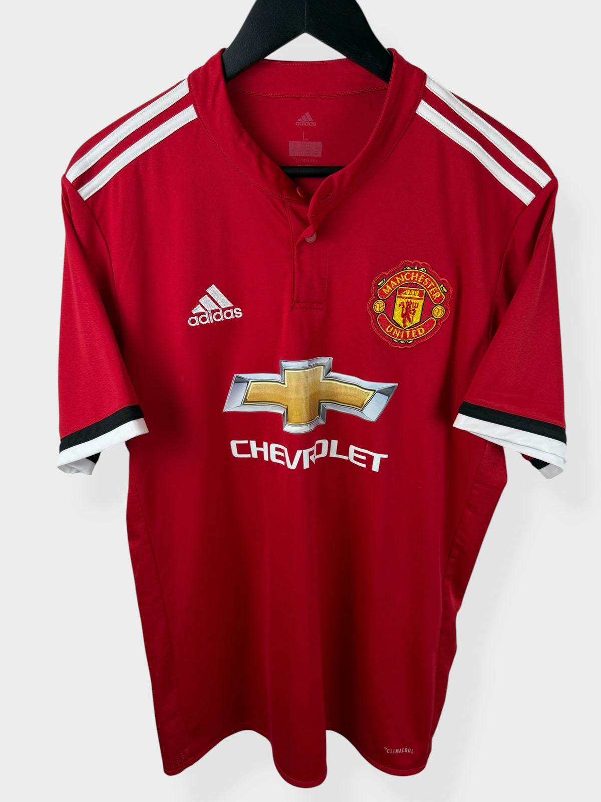 2017-18 MANCHESTER UNITED HOME SHIRT POGBA #6 L