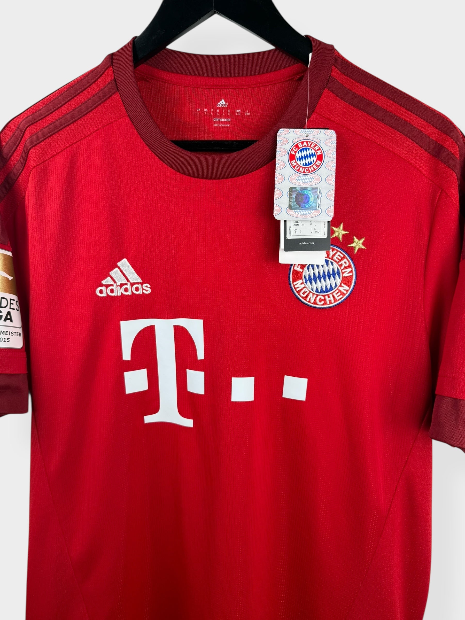 2015-16 BAYERN MUNICH HOME SHIRT COSTA #11 L