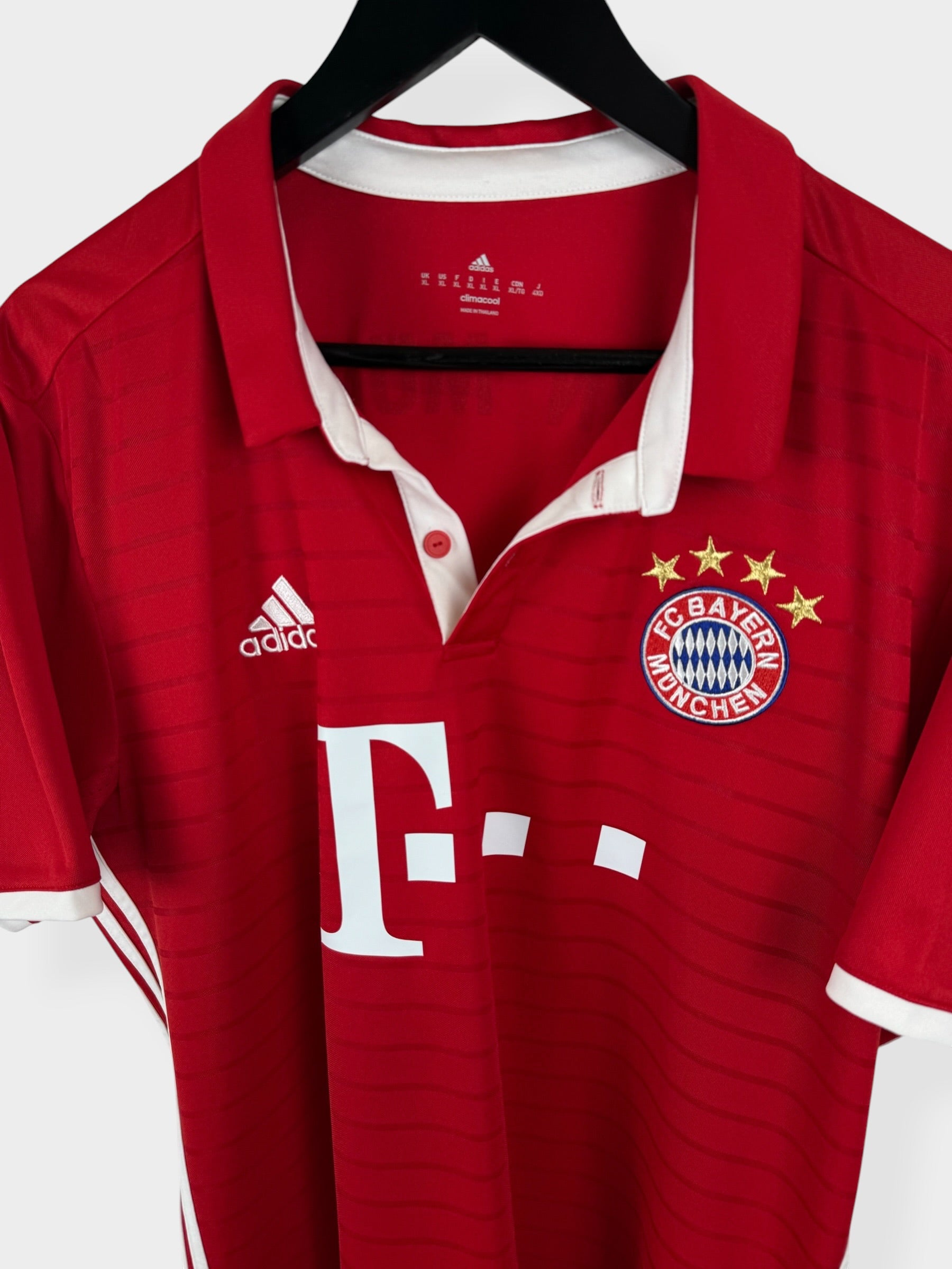 MAILLOT DOMICILE BAYERN MUNICH 2016-17 ROBBEN #10 XL
