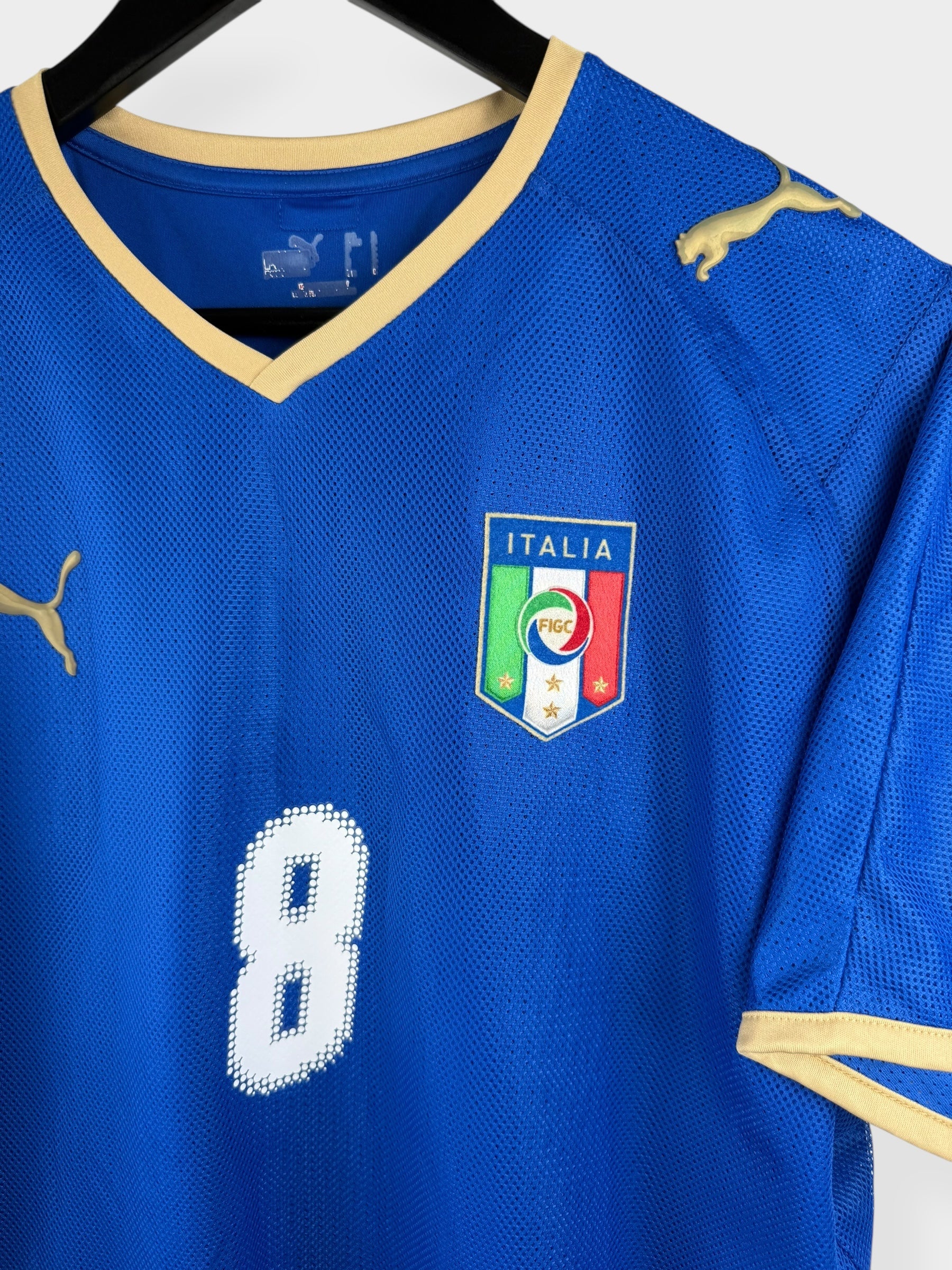 2008-09 ITALY HOME SHIRT GATTUSO #8 L