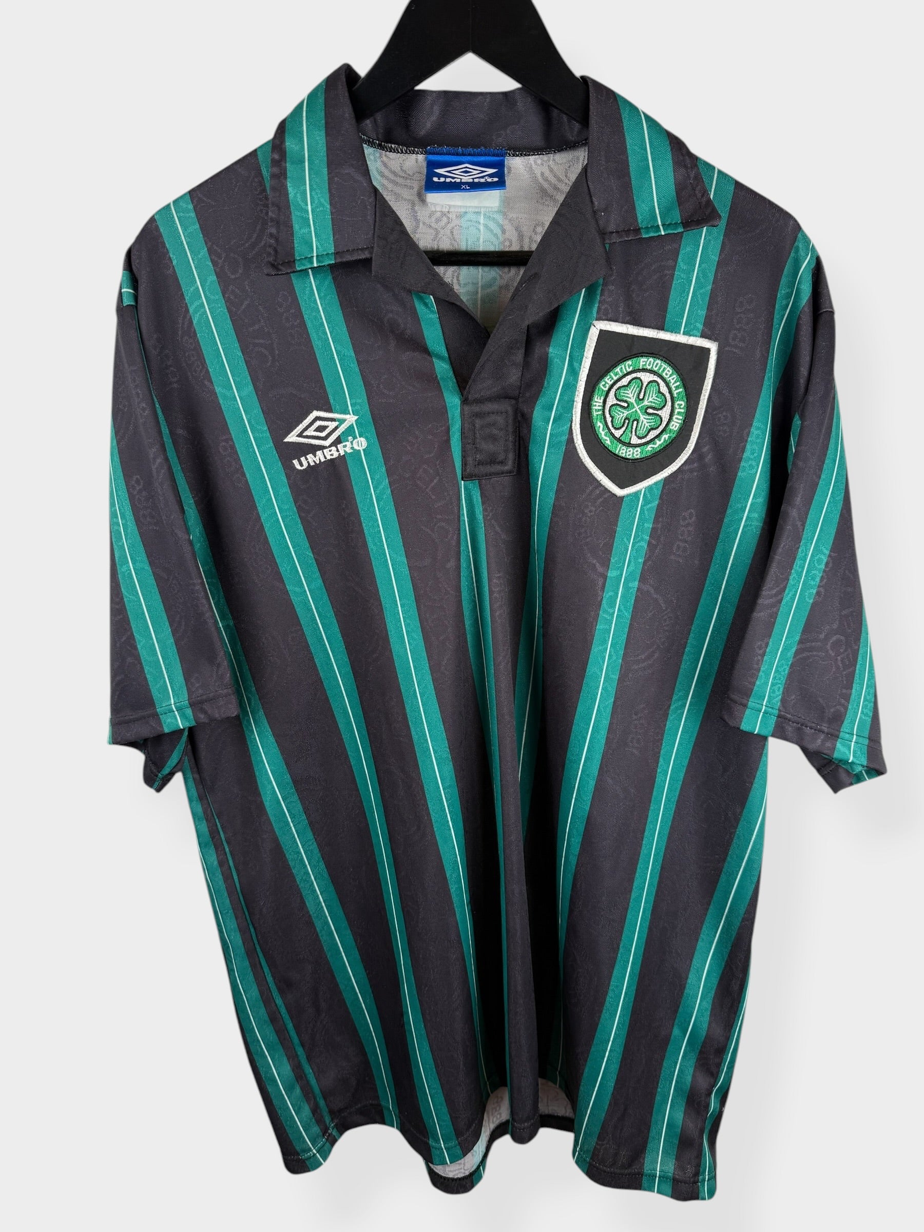 1992-93 CELTIC AWAY SHIRT XL