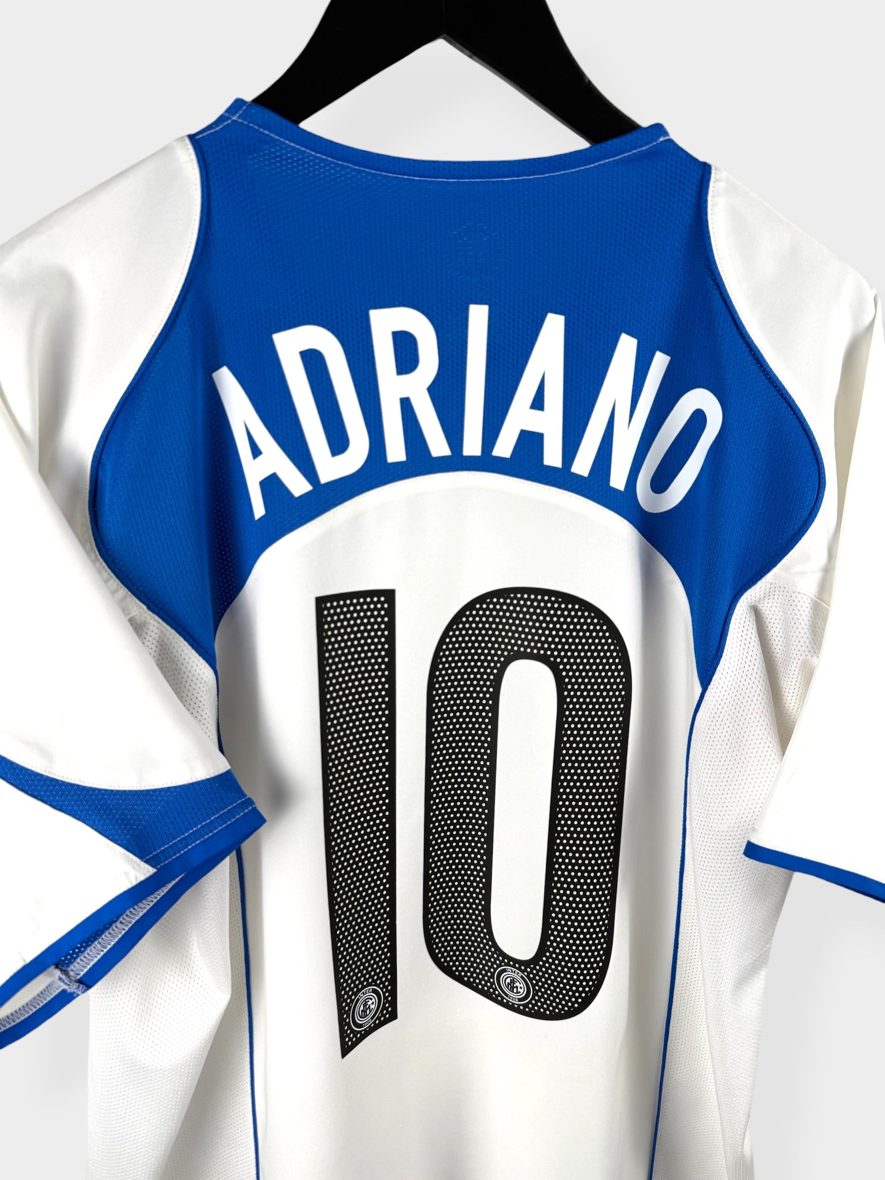 MAILLOT EXTÉRIEUR INTER MILAN 2004-05 ADRIANO #10 M