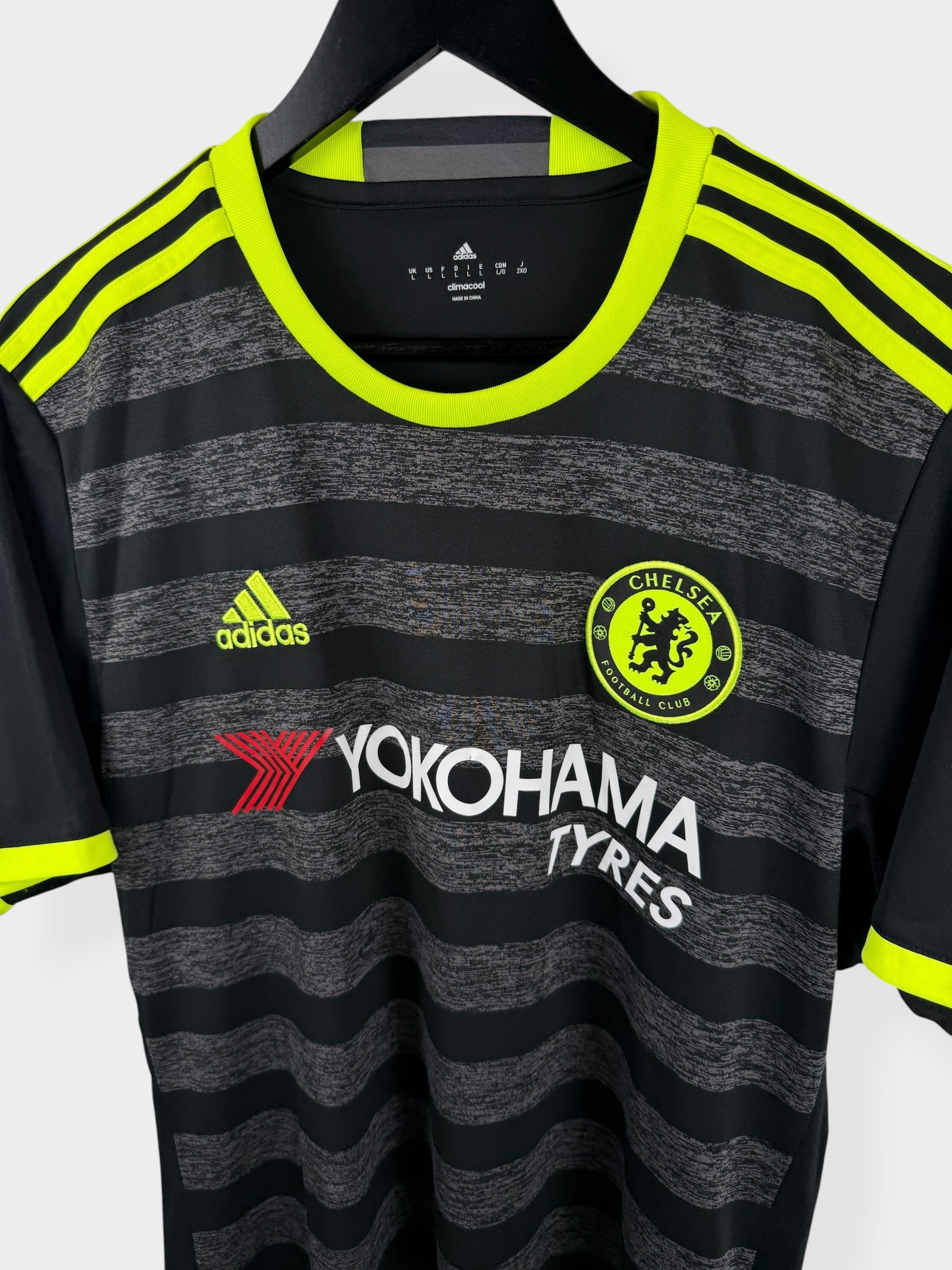 MAILLOT EXTÉRIEUR CHELSEA 2016-17 HAZARD #10 L