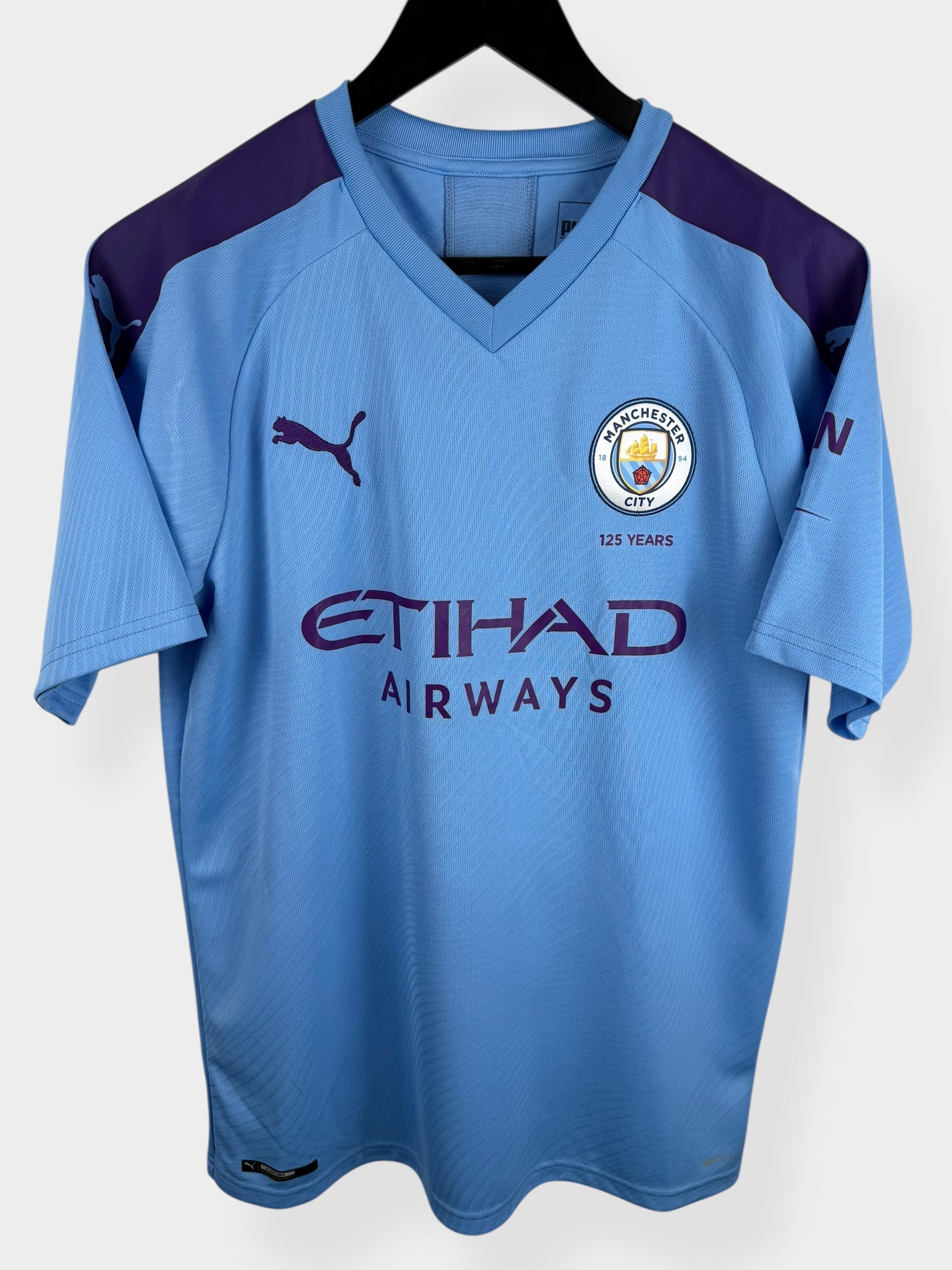 2019-20 MANCHESTER CITY HOME SHIRT DE BRUYNE #17 L - Authentic Football Club