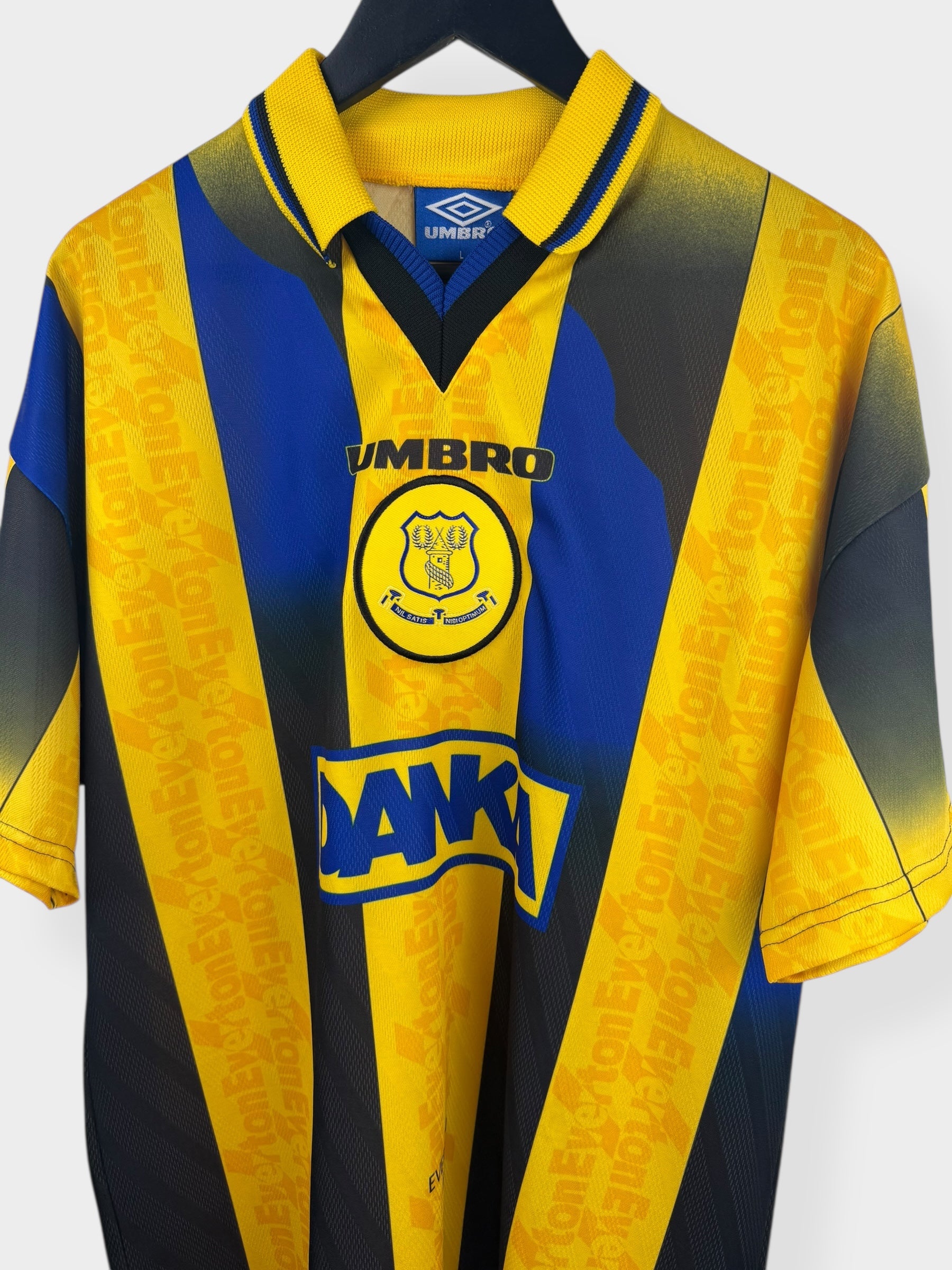 1996-97 EVERTON UITSHIRT L