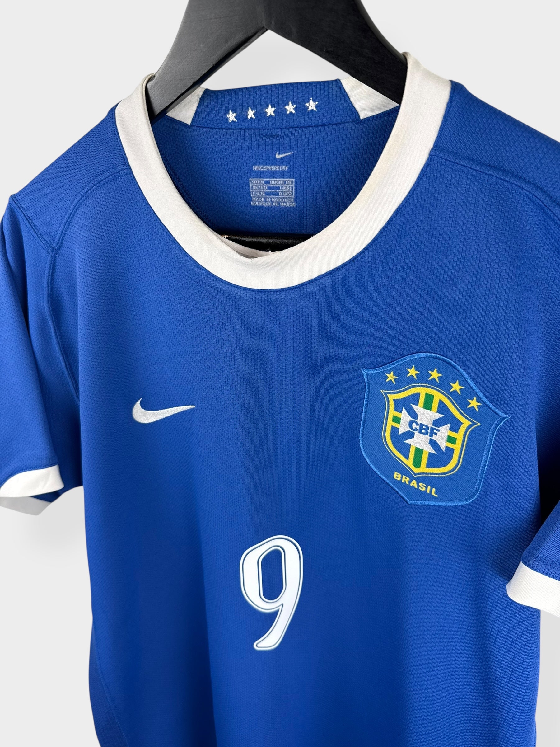 2006-08 Brasilien Auswärtstrikot Ronaldo #9 M