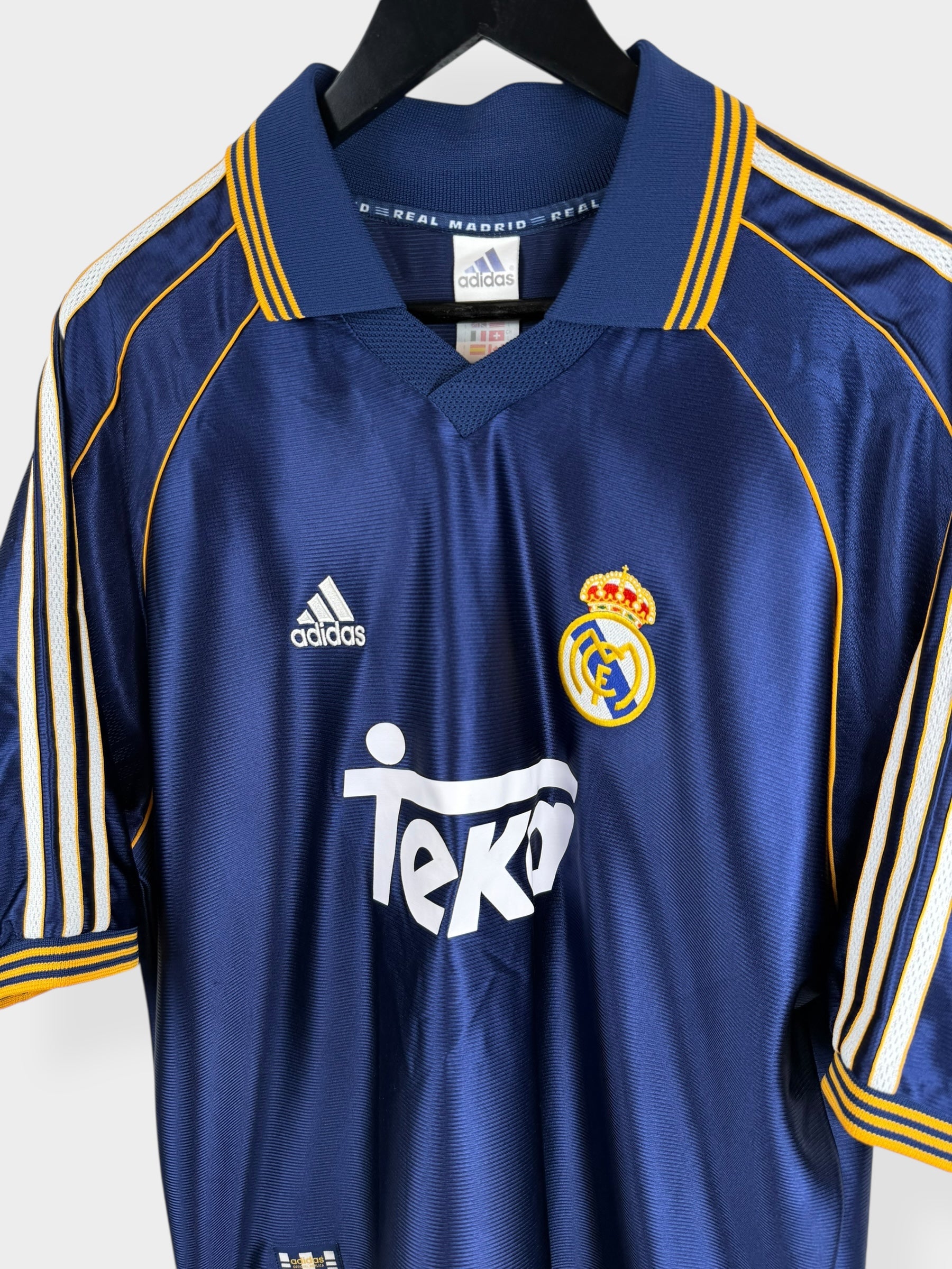 1998-99 REAL MADRID THIRD SHIRT RAUL #7 L