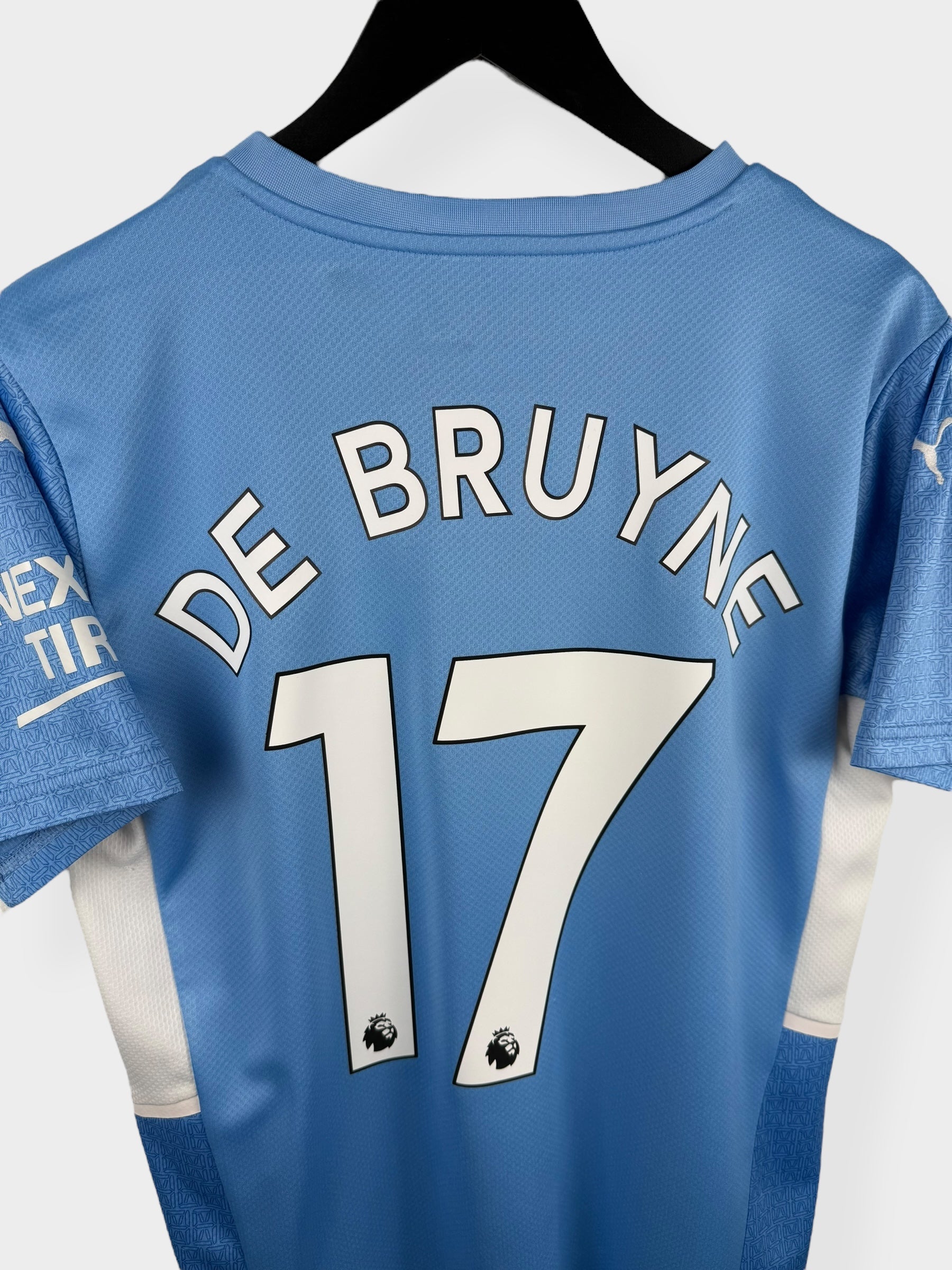 2021-22 MANCHESTER CITY HOME SHIRT DE BRUYNE #17 M - Authentic Football Club