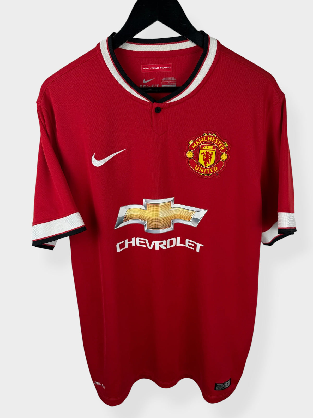 2014-15 MANCHESTER UNITED HEIMTRIKOT V. PERSIE #20 L