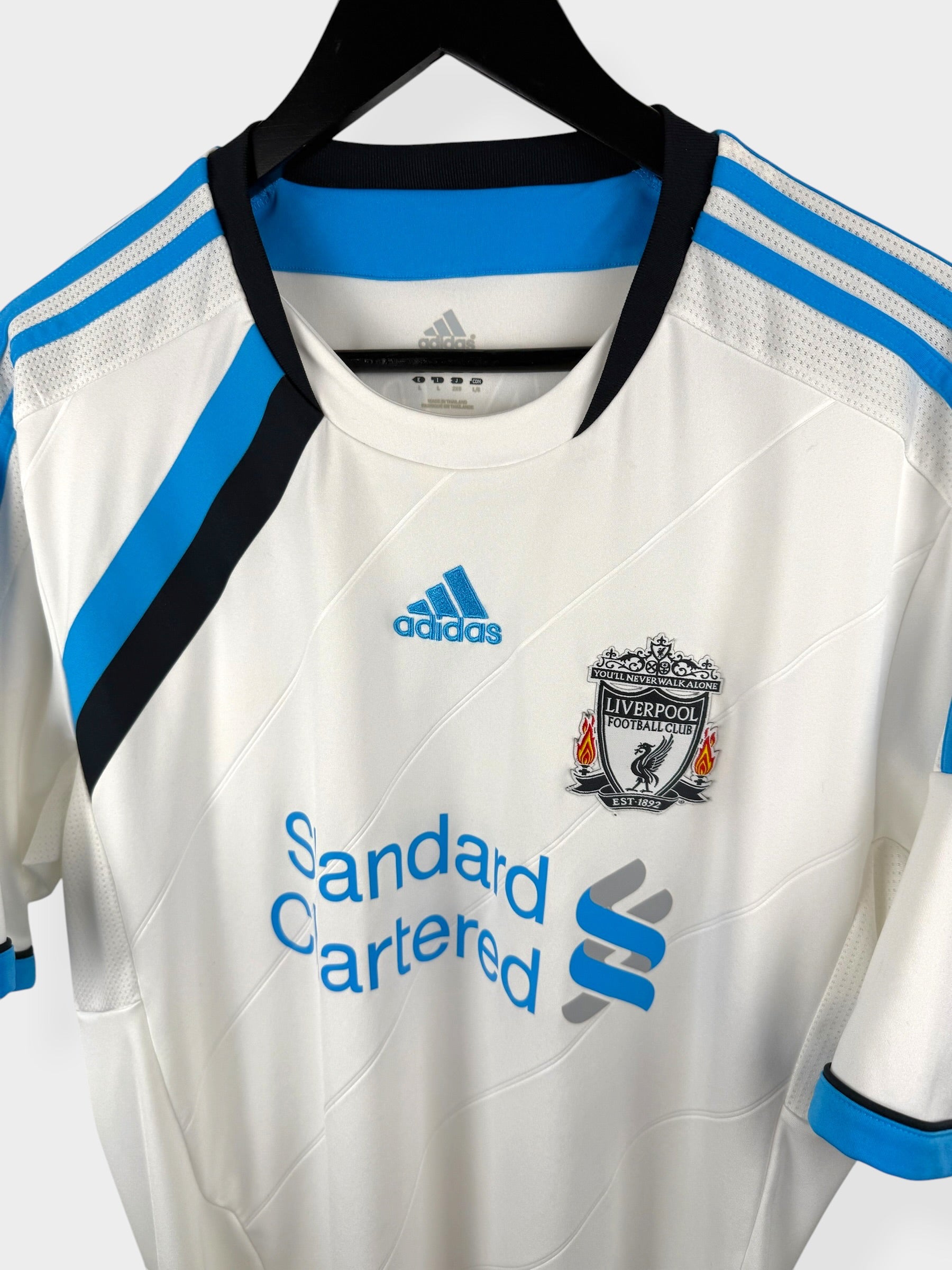 2011-12 LIVERPOOL THIRD SHIRT SUAREZ #7 L