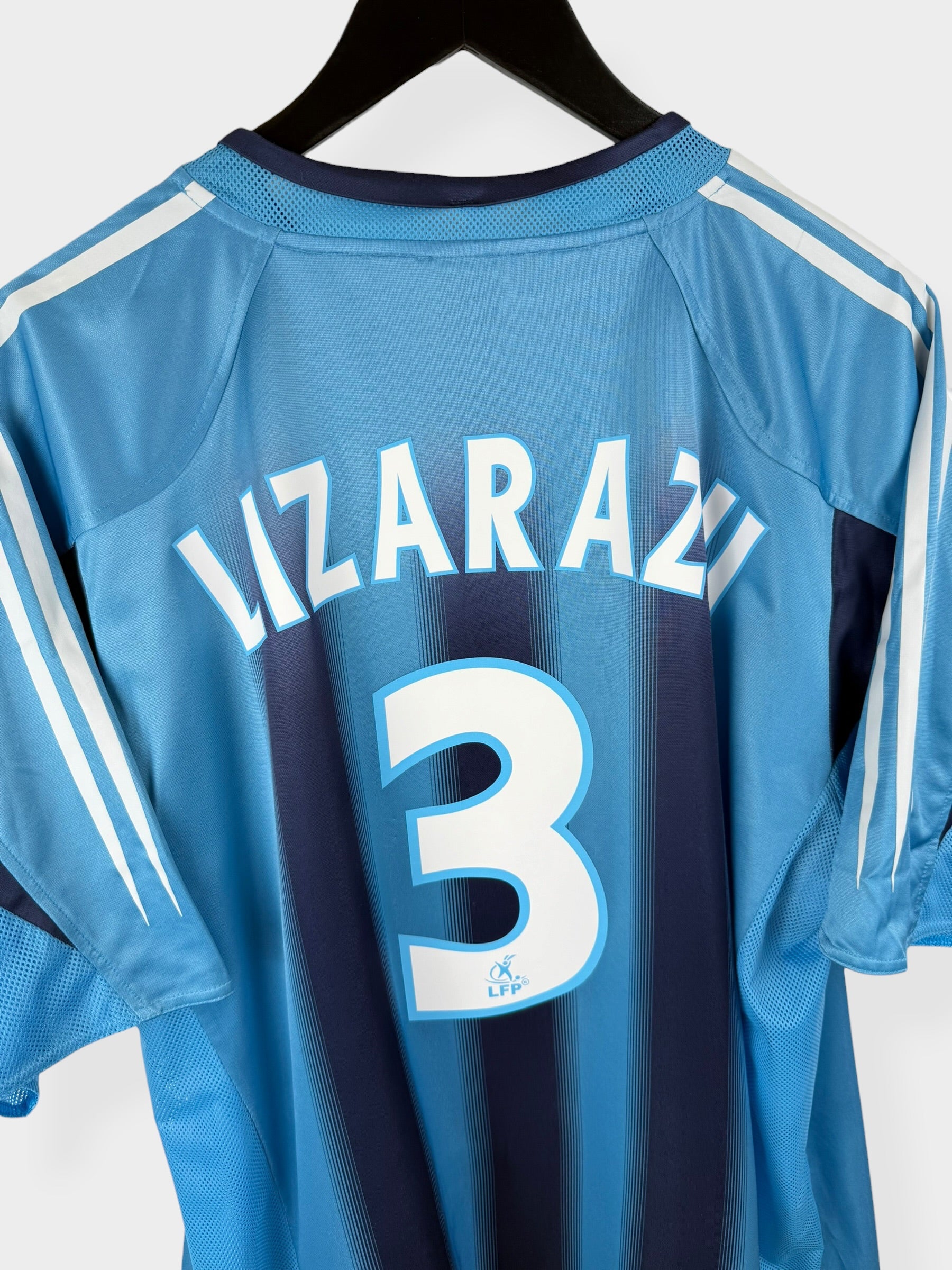 2004-05 OLYMPIQUE MARSEILLE UITSHIRT LIZARRAZO #3 XL
