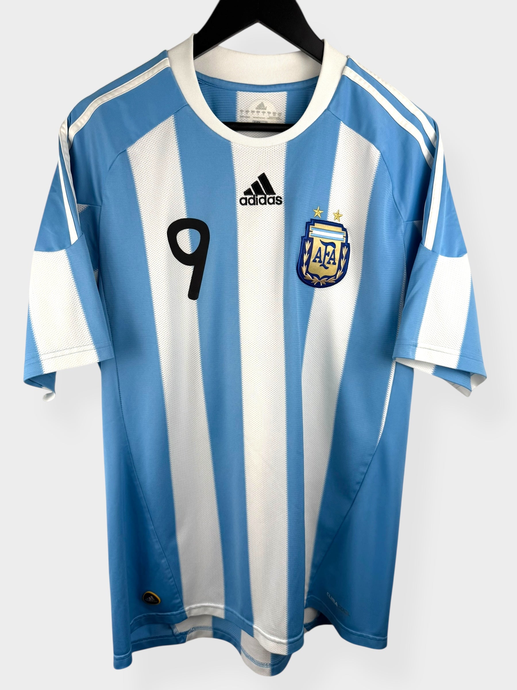 2010-11 ARGENTINIË THUISSHIRT HIGUAIN #9 L