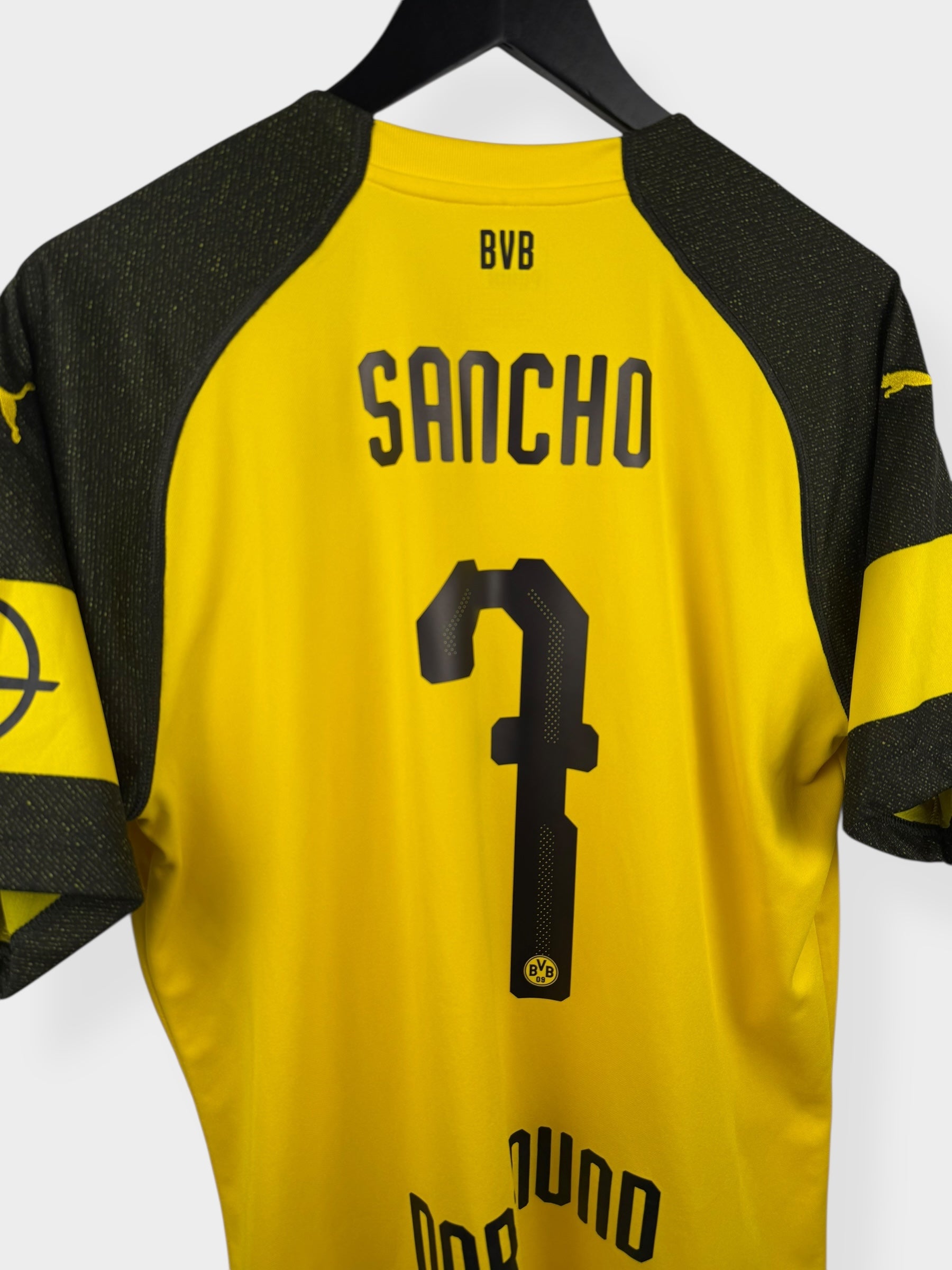 2018-19 DORTMUND HOME SHIRT SANCHO #7 L