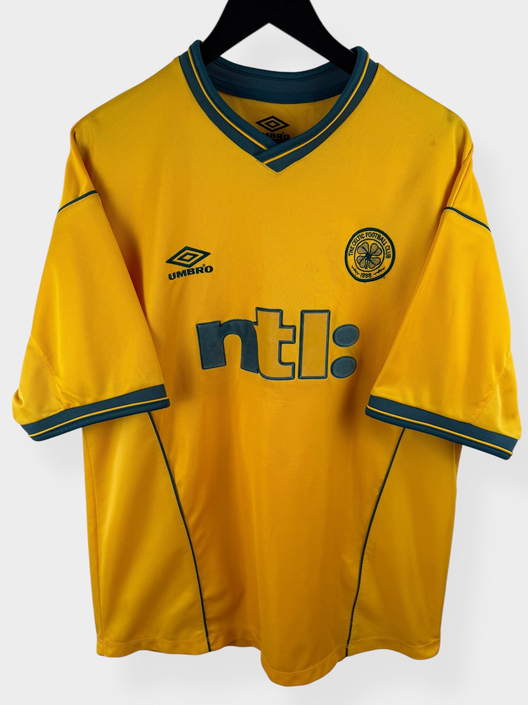 2000-02 CELTIC AUSWÄRTSTRIKOT XL