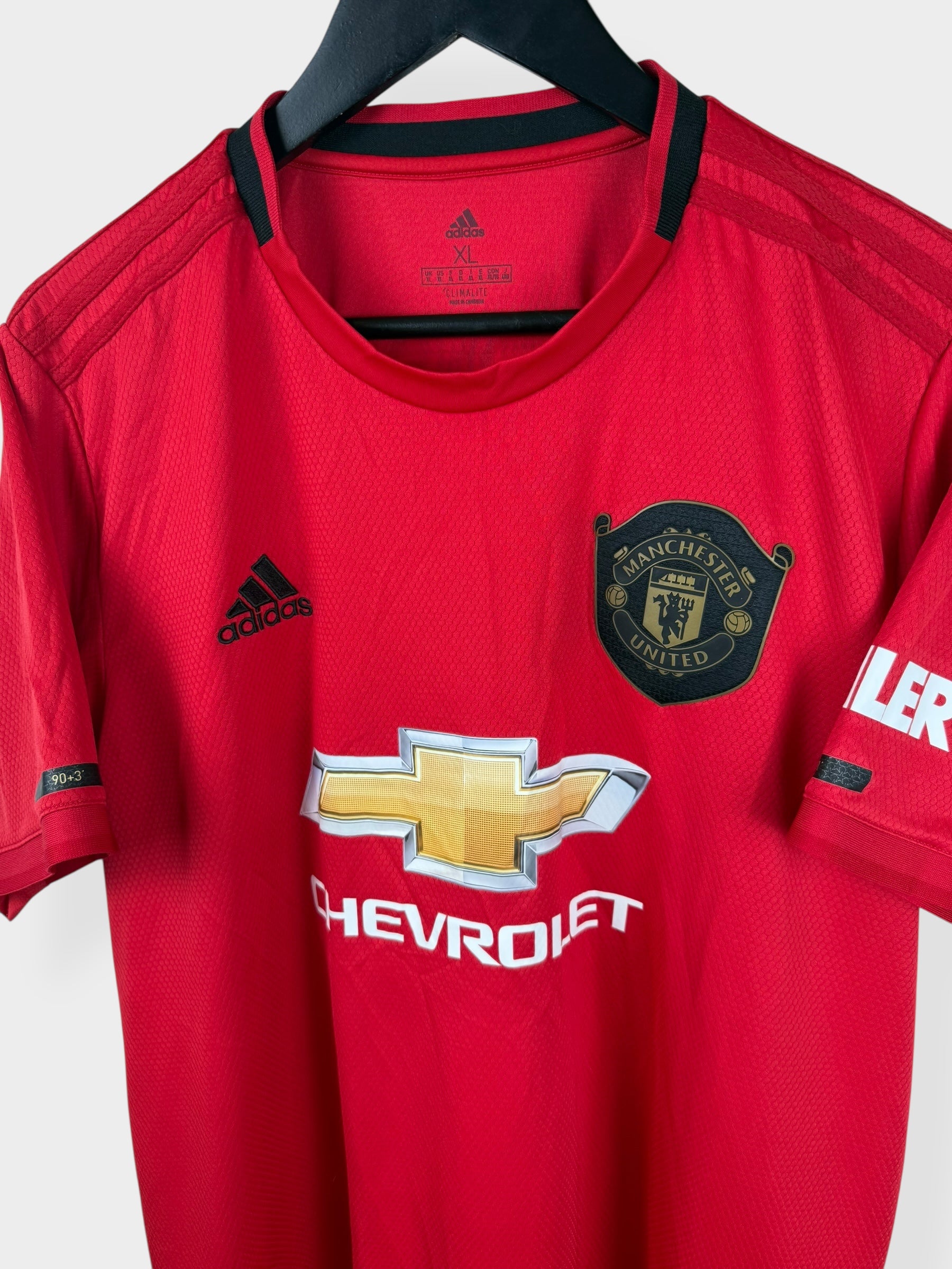 2019-20 MANCHESTER UNITED HOME SHIRT MARTIAL #9 XL - Authentic Football Club