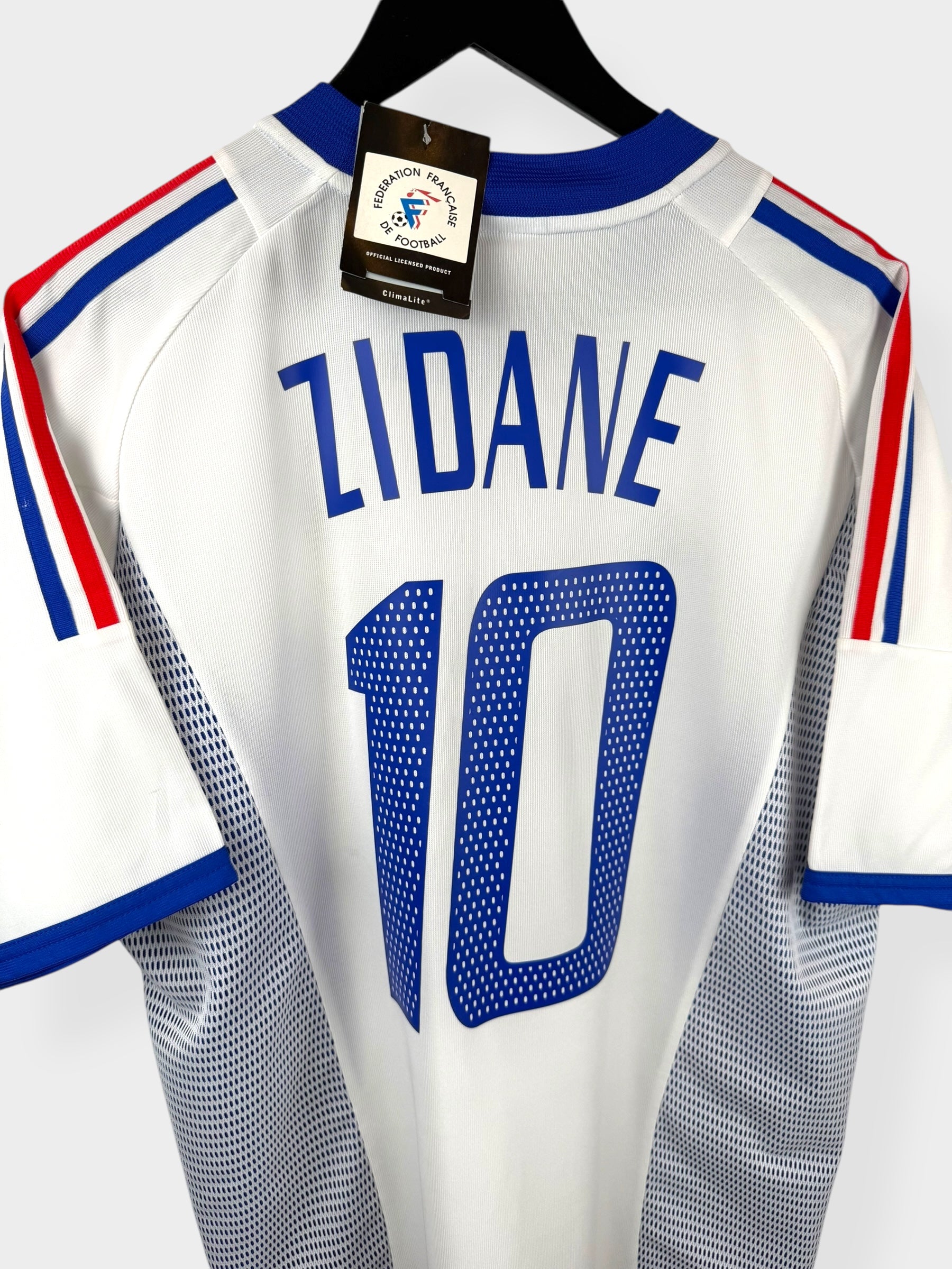 2002-04 FRANCE AWAY SHIRT ZIDANE #10 L - Authentic Football Club