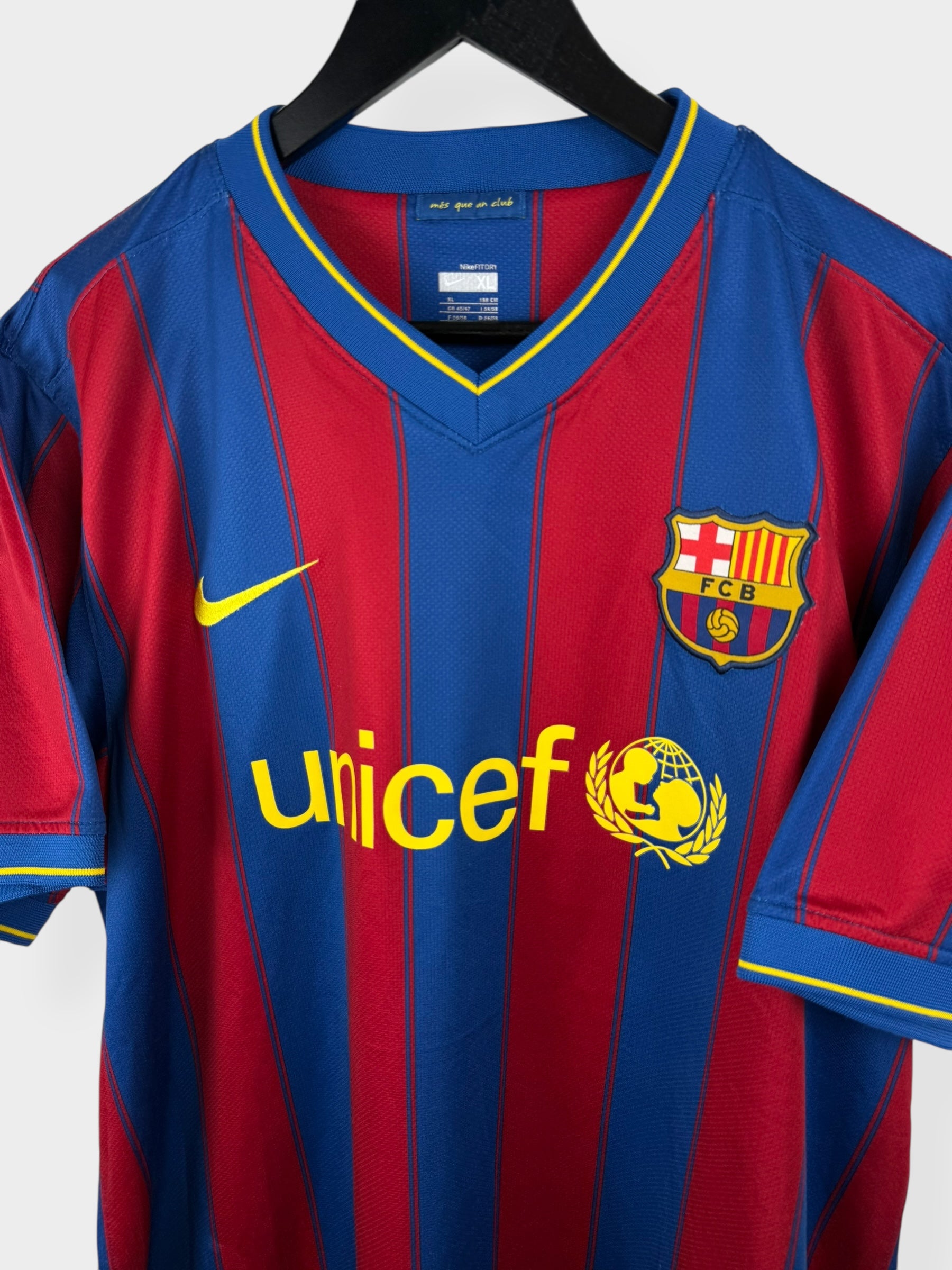 2009-10 BARCELONA HOME SHIRT HENRY #14 XL
