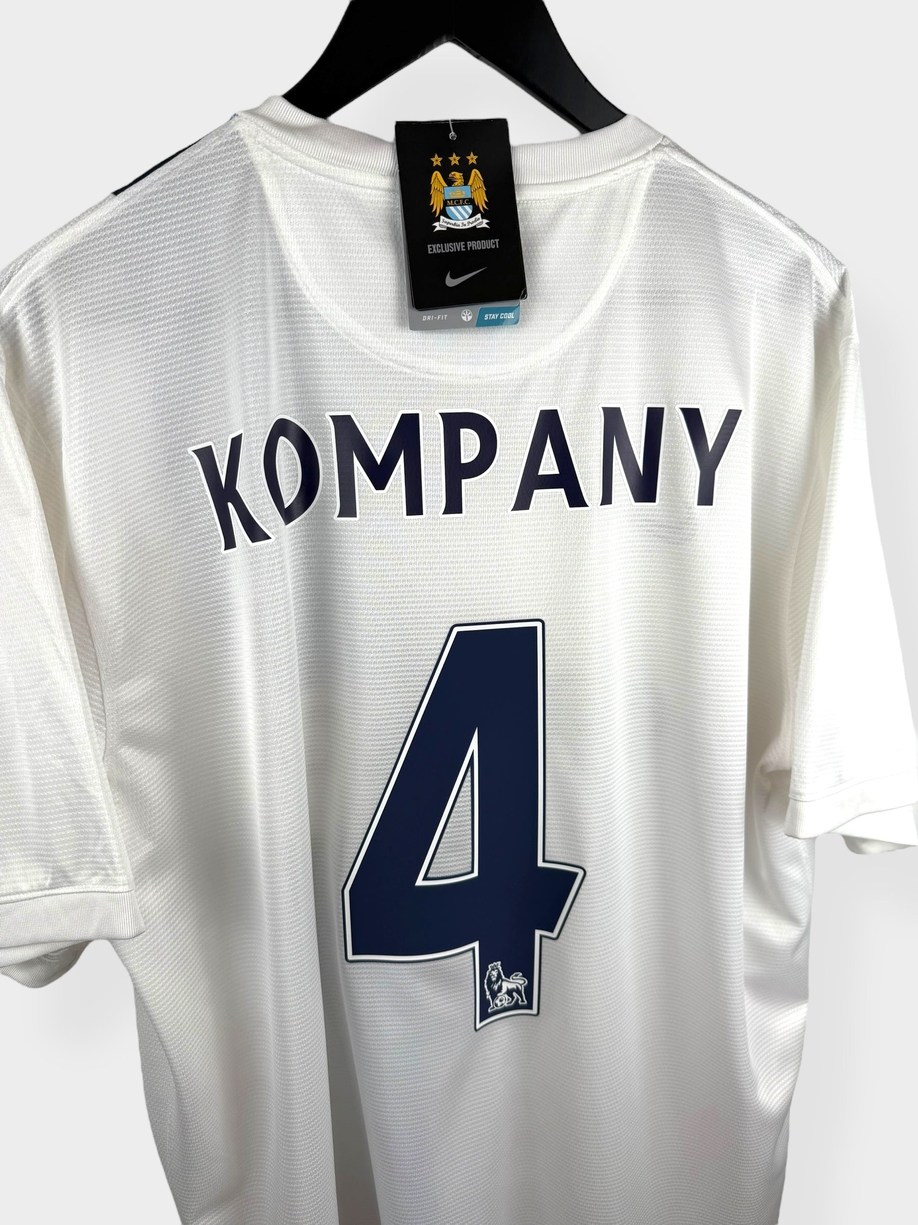 2013-14 MANCHESTER CITY THIRD SHIRT KOMPANY #4 XL - Authentic Football Club
