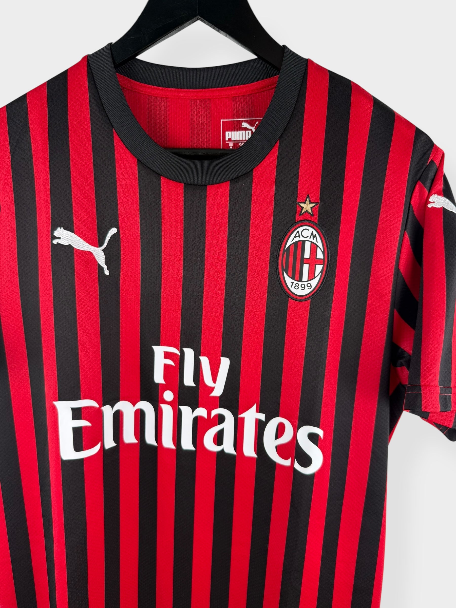 2019-20 AC MILAN HOME SHIRT LEAO #17 M