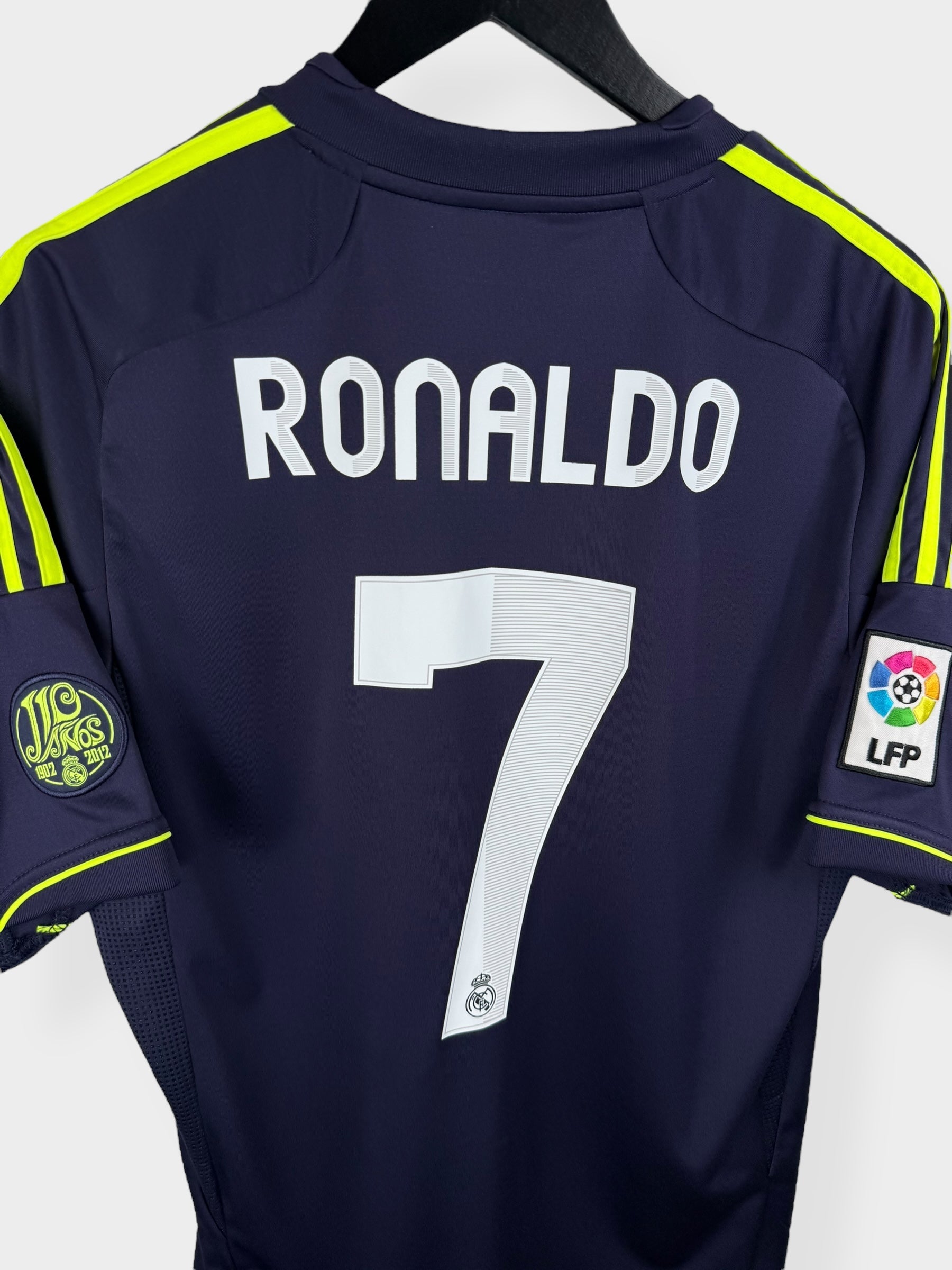 2012-13 REAL MADRID AWAY SHIRT RONALDO #7 M
