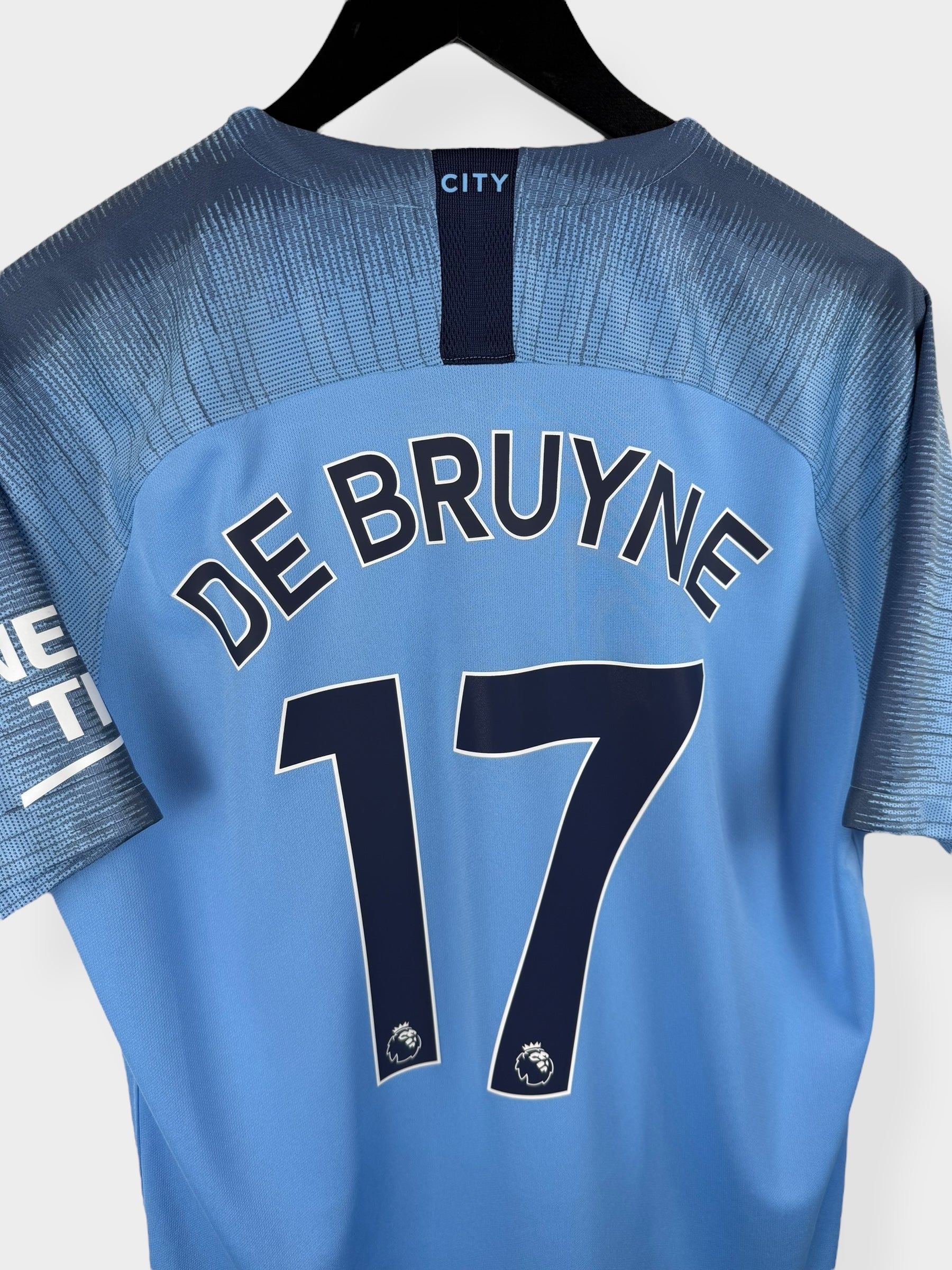 2018-19 MANCHESTER CITY DE BRUYNE #17 L