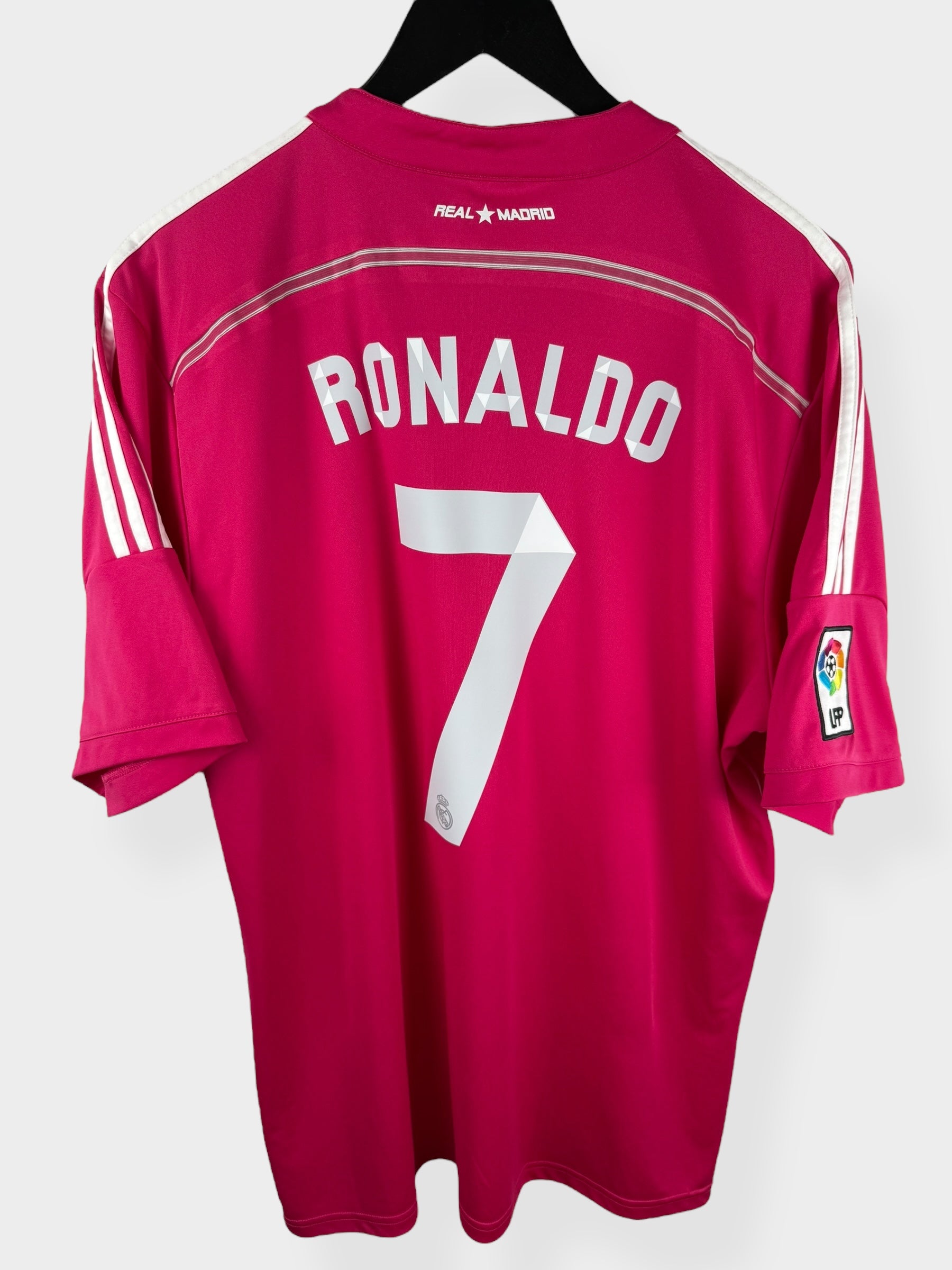 2014-15 REAL MADRID AWAY SHIRT RONALDO #7 XL - Authentic Football Club