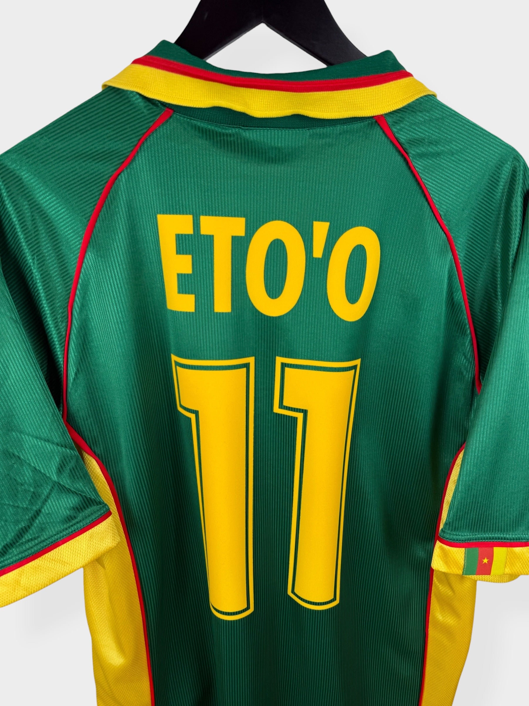MAILLOT DOMICILE CAMEROUN 1998-99 ETO'O #11 L