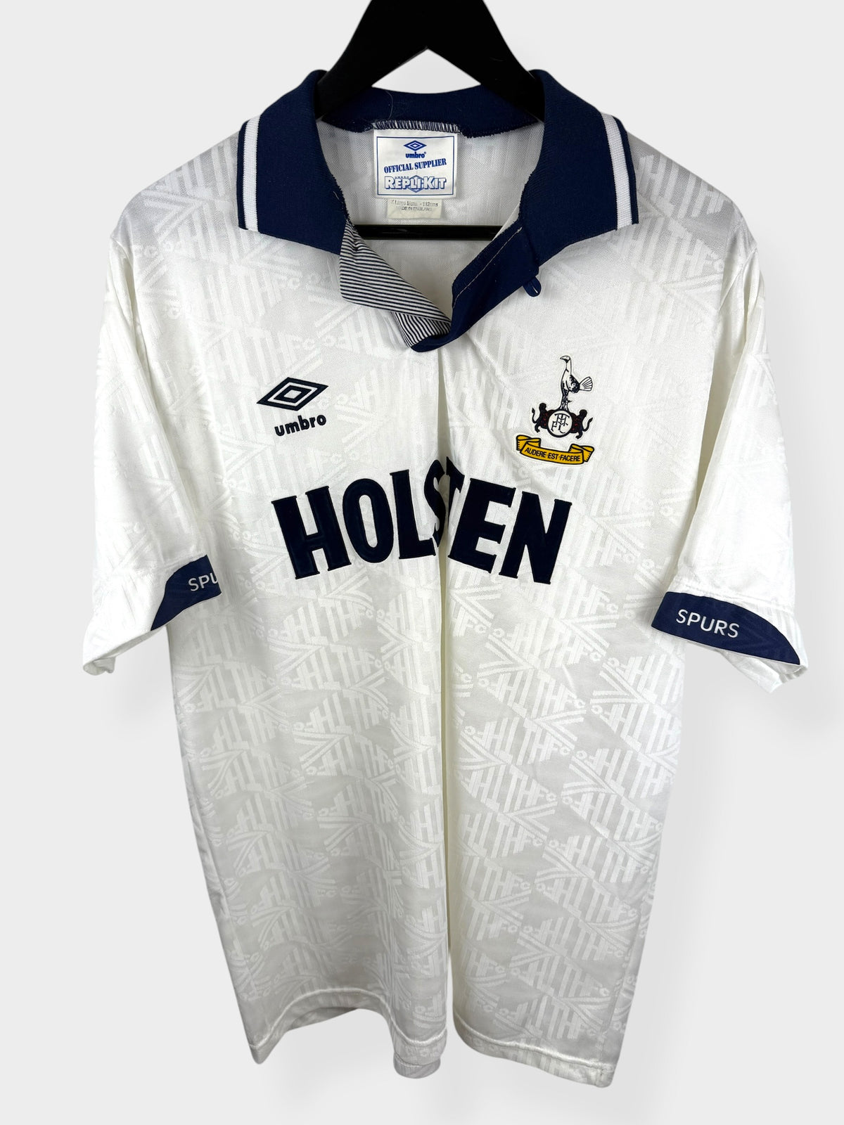 1991-93 TOTTENHAM HOTSPUR THUISSHIRT XL