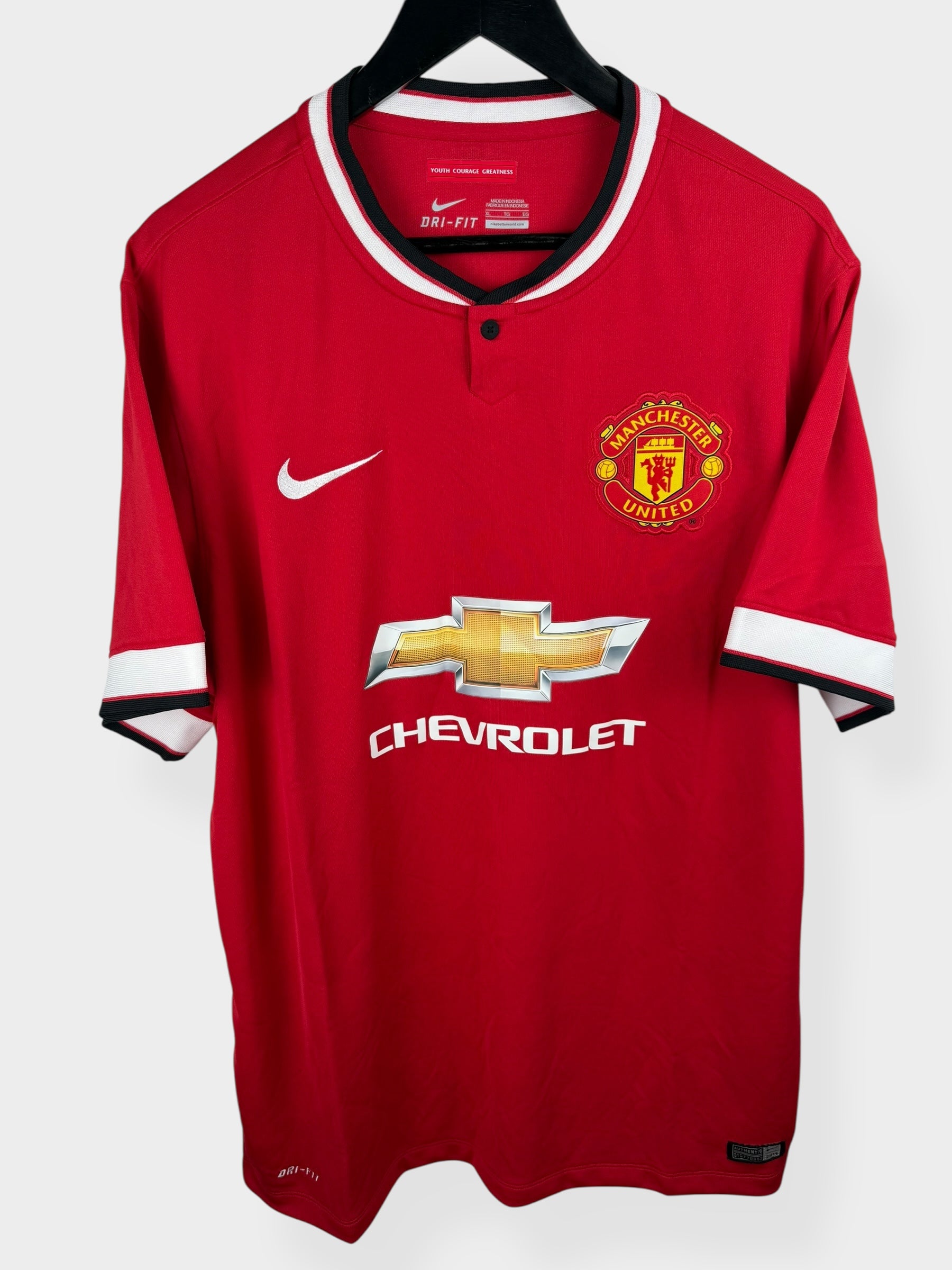 2014-15 MANCHESTER UNITED HOME SHIRT XL - Authentic Football Club