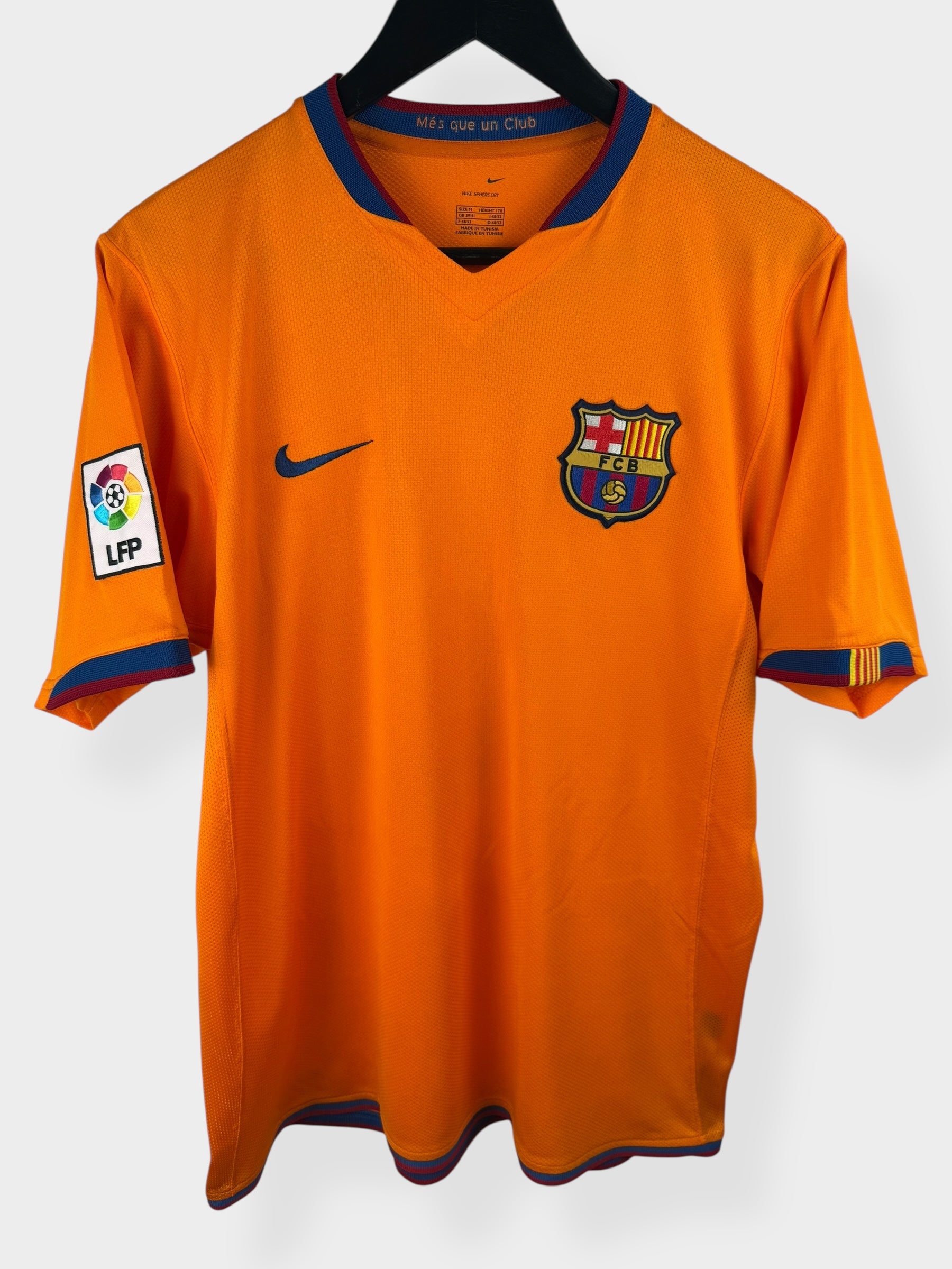 2006-08 BARCELONA AWAY SHIRT RONALDINHO #10 M - Authentic Football Club