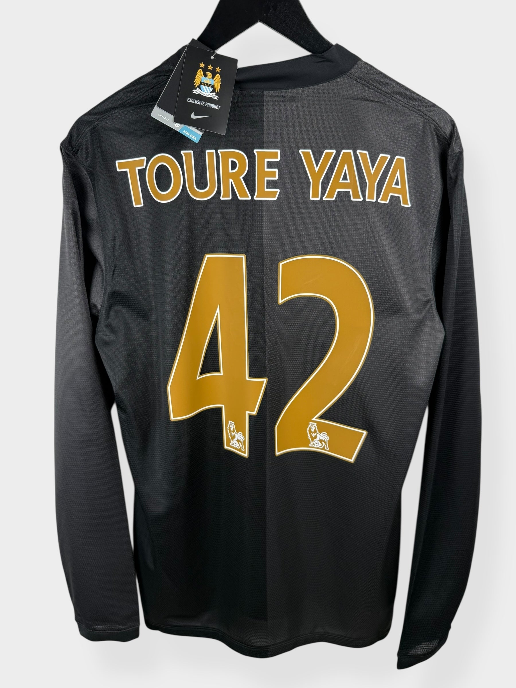 2013-14 MANCHESTER CITY AUSWÄRTSTRIKOT LS TOURE YAYA #42 M