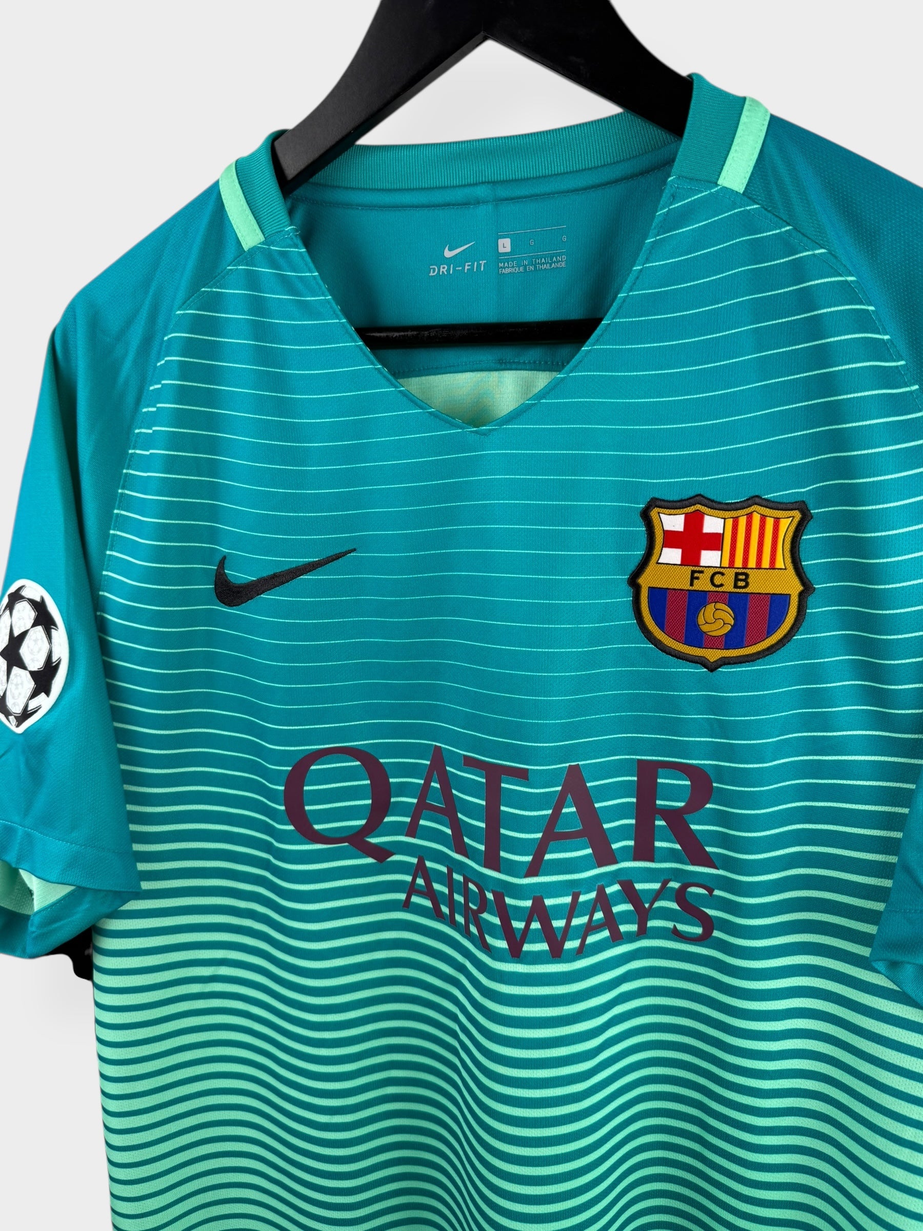 2016-17 BARCELONA DERDE SHIRT NEYMAR JR #11 L