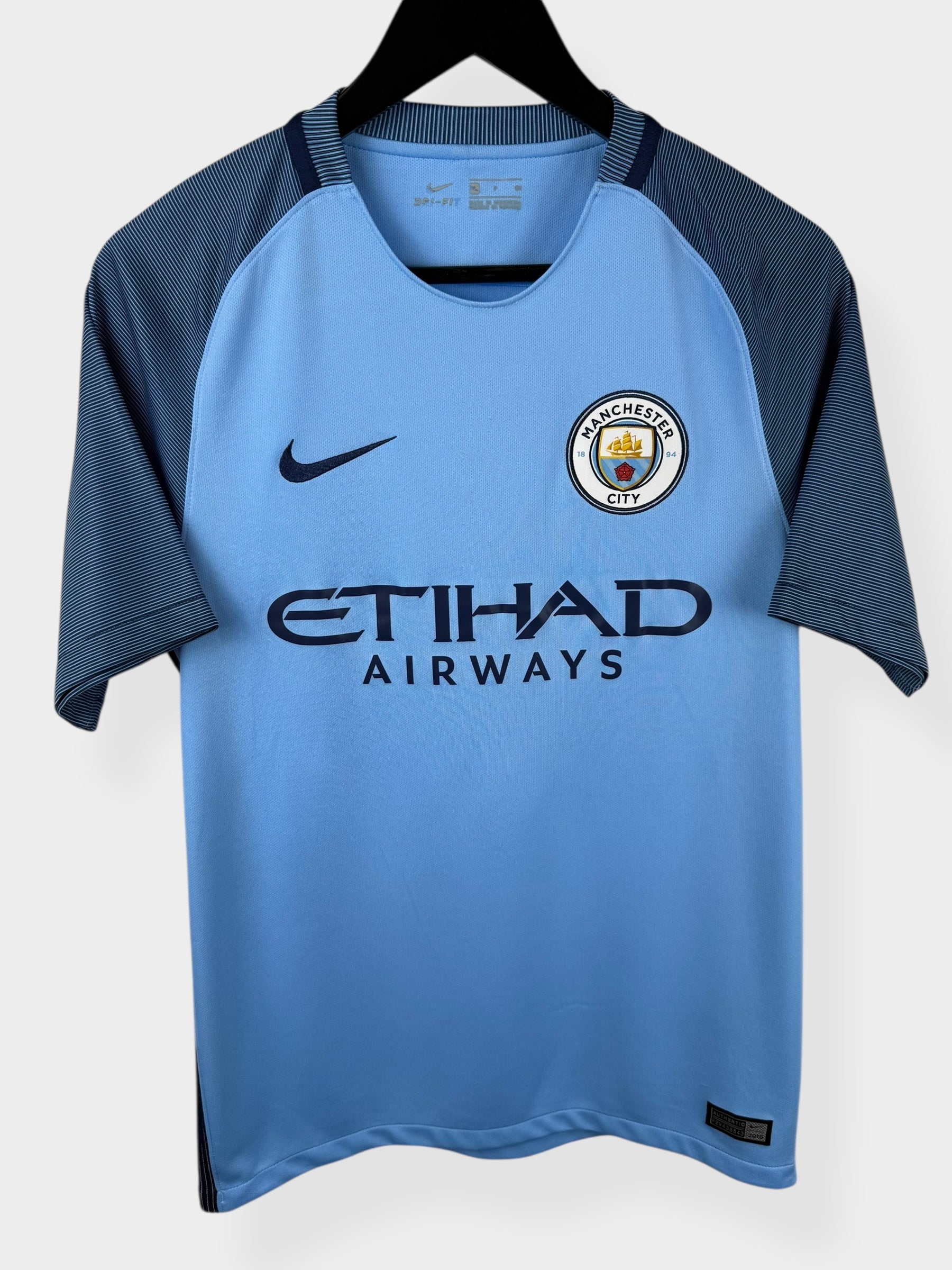 2016-17 MANCHESTER CITY HOME SHIRT S - Authentic Football Club