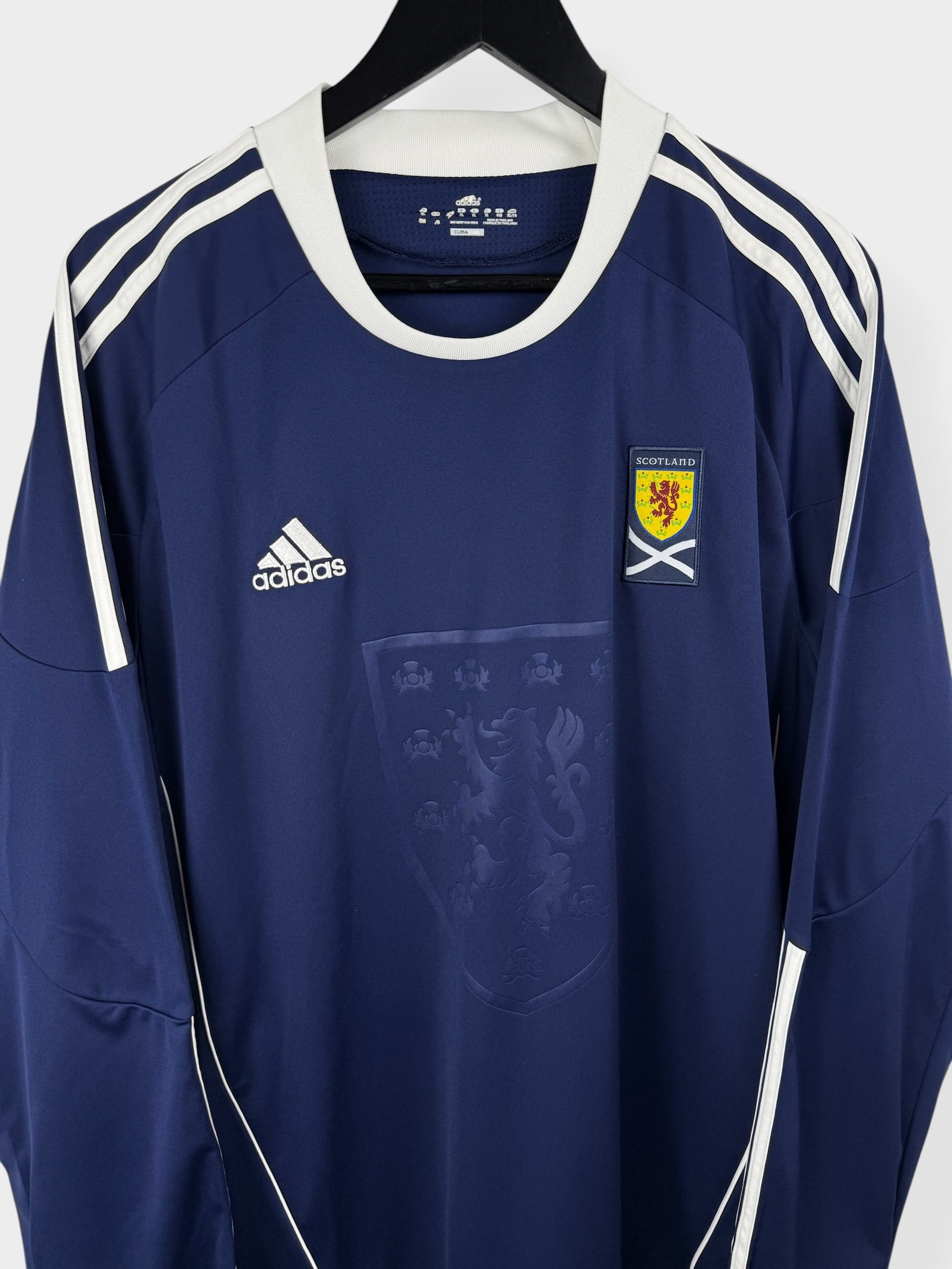 2010-11 SCOTLAND HOME SHIRT LS XL