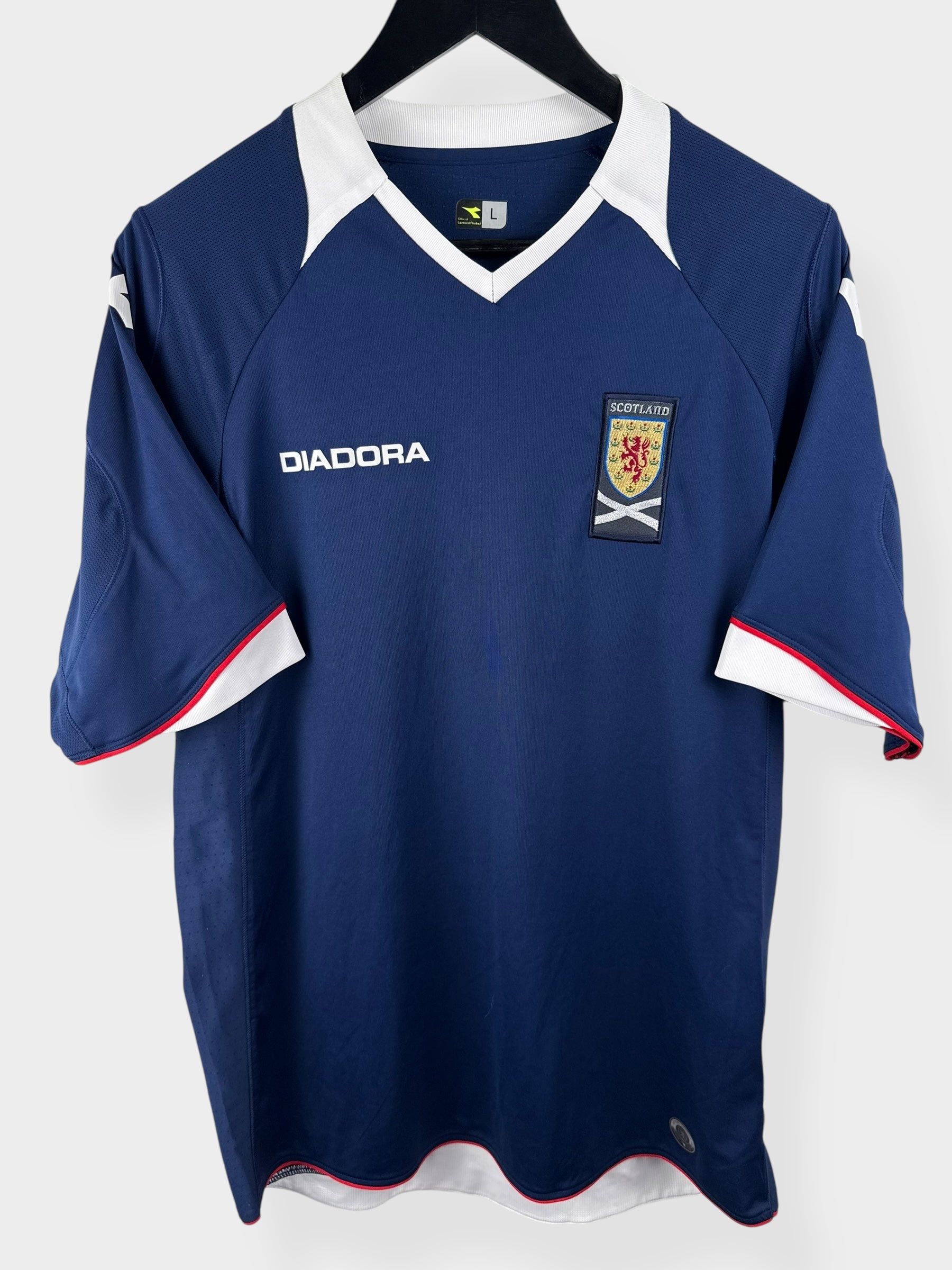 2008-09 SCOTLAND HOME SHIRT L - Authentic Football Club