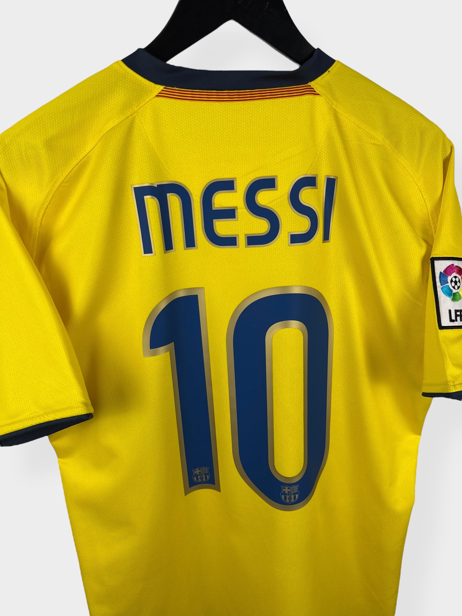 2008-10 BARCELONA AWAY SHIRT MESSI #10 M - Authentic Football Club