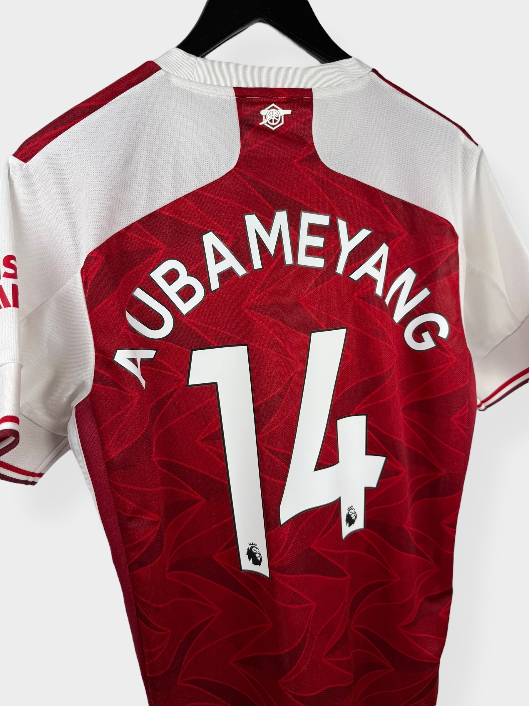 2020-21 ARSENAL HOME SHIRT AUBAMEYANG #14 M