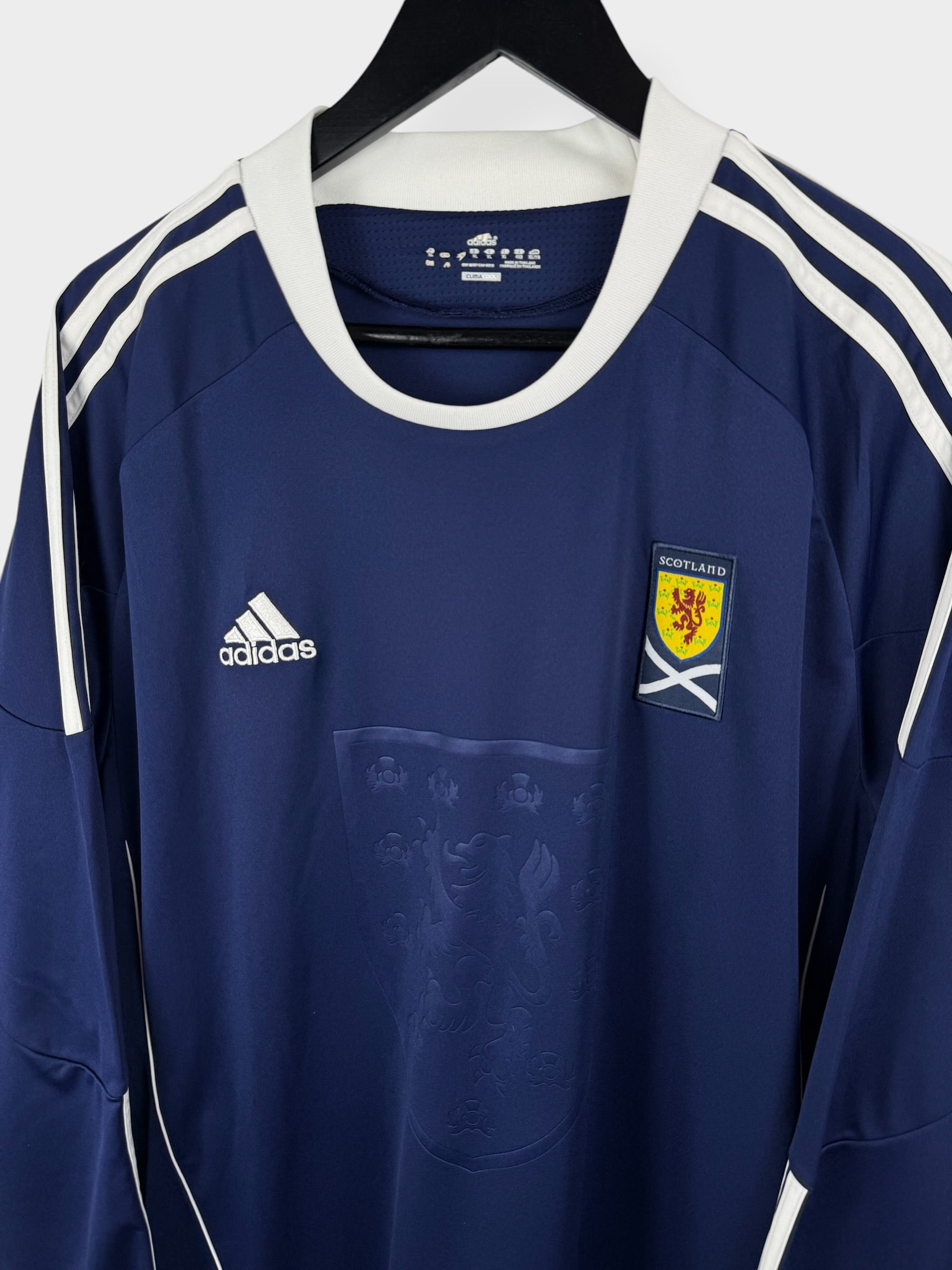 2010-11 SCOTLAND HOME SHIRT LS XL