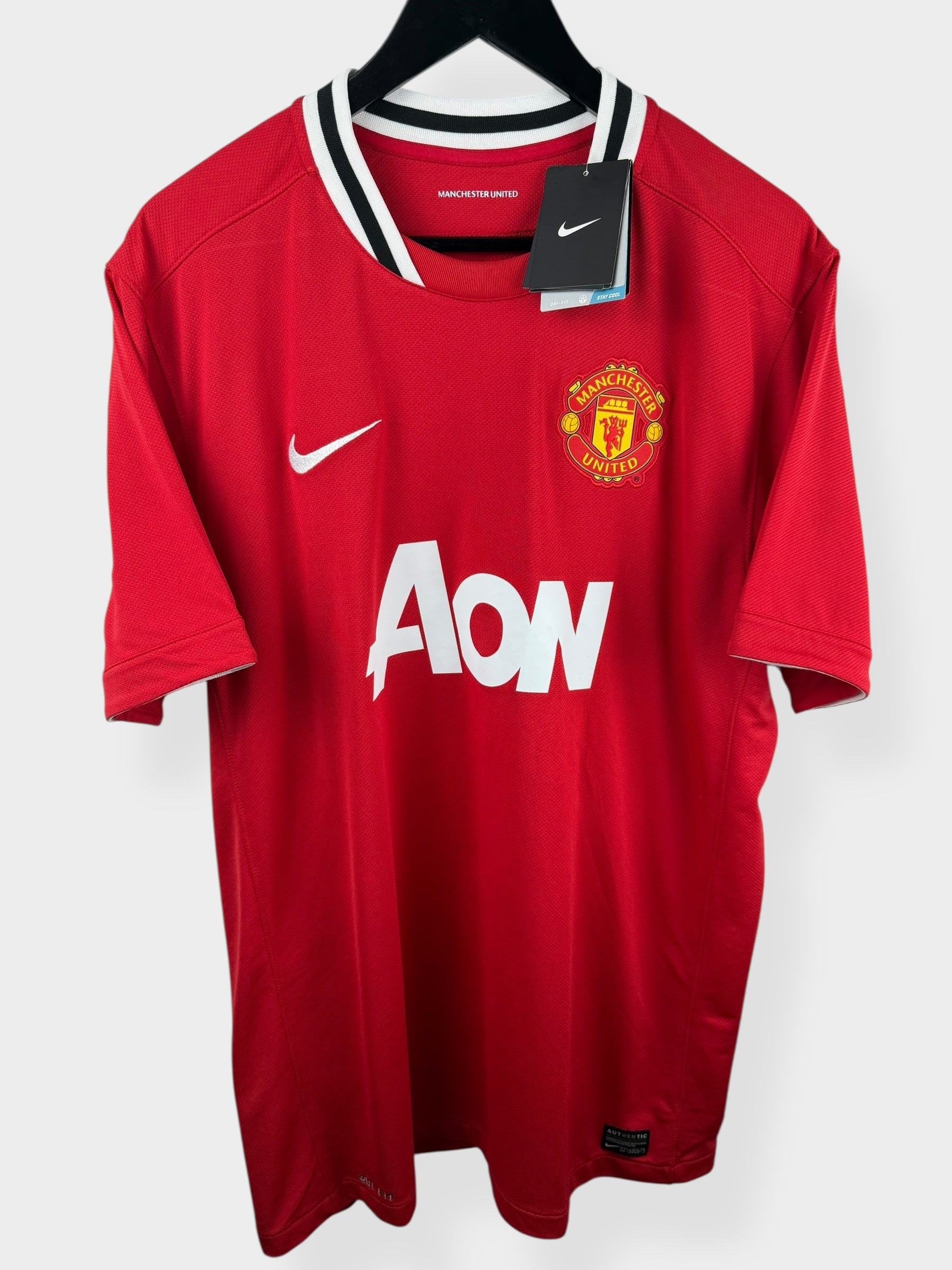 2011-12 MANCHESTER UNITED HEIMTRIKOT JI-SUNG PARK #13 XL