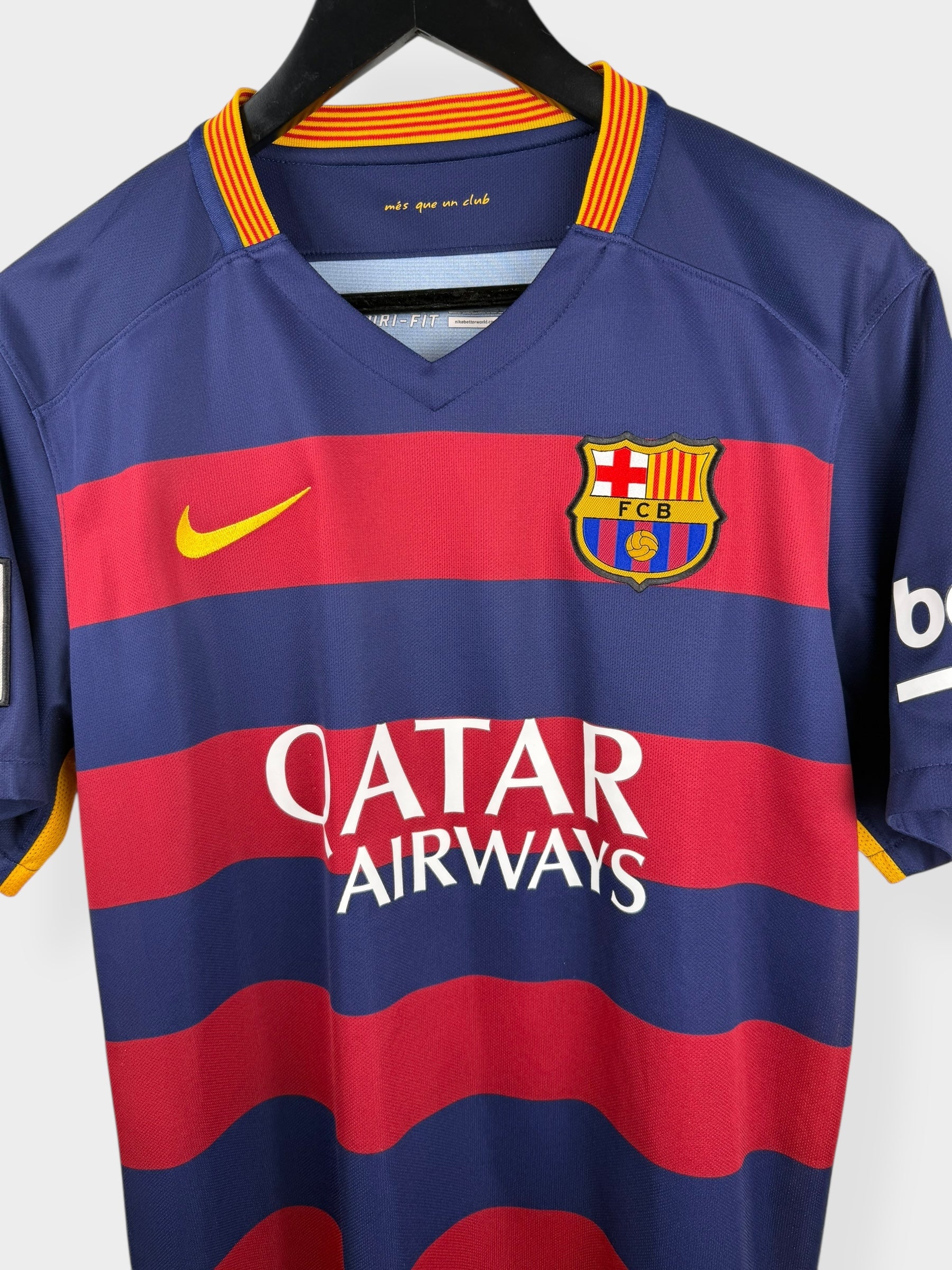2015-16 BARCELONA HOME SHIRT MESSI #10 M