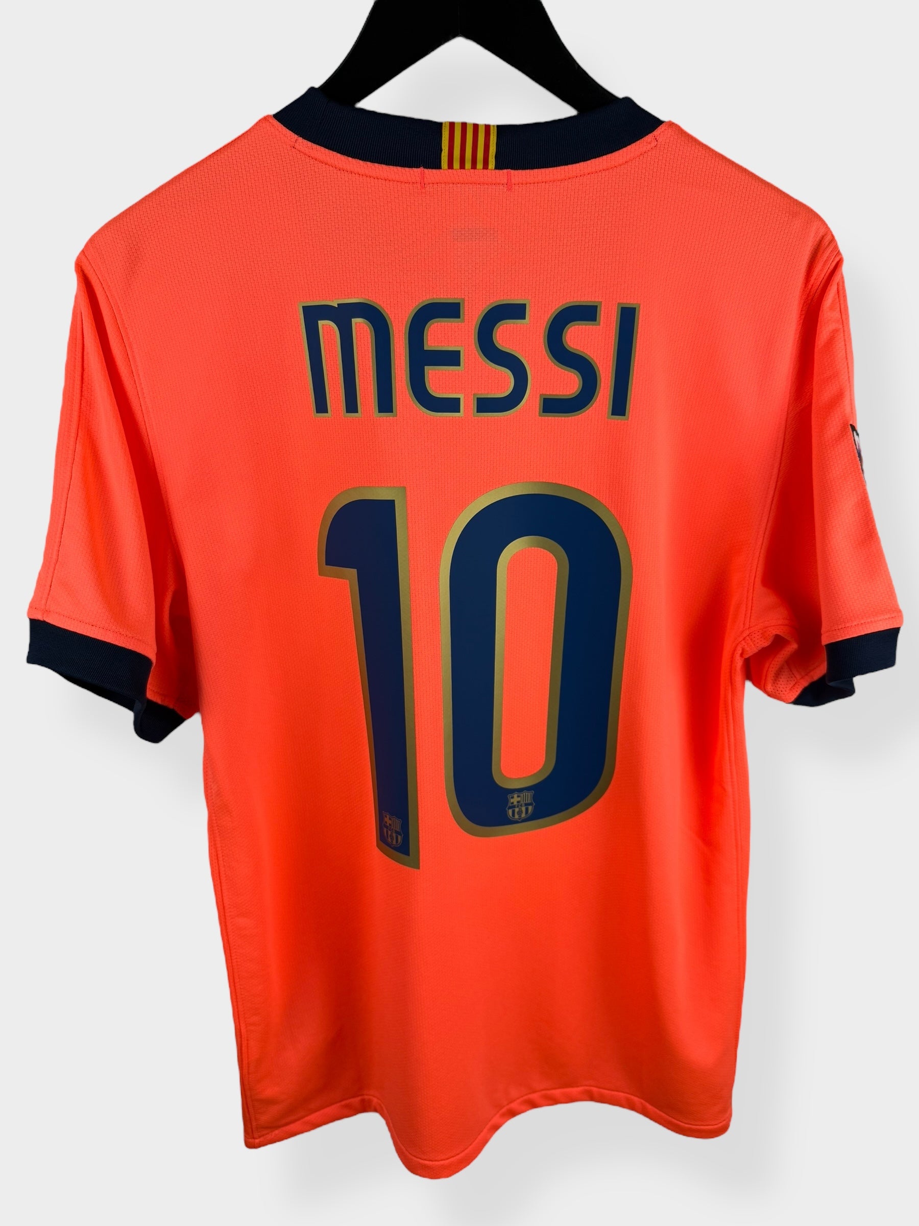 2009-10 BARCELONA AWAY SHIRT MESSI #10 S - Authentic Football Club